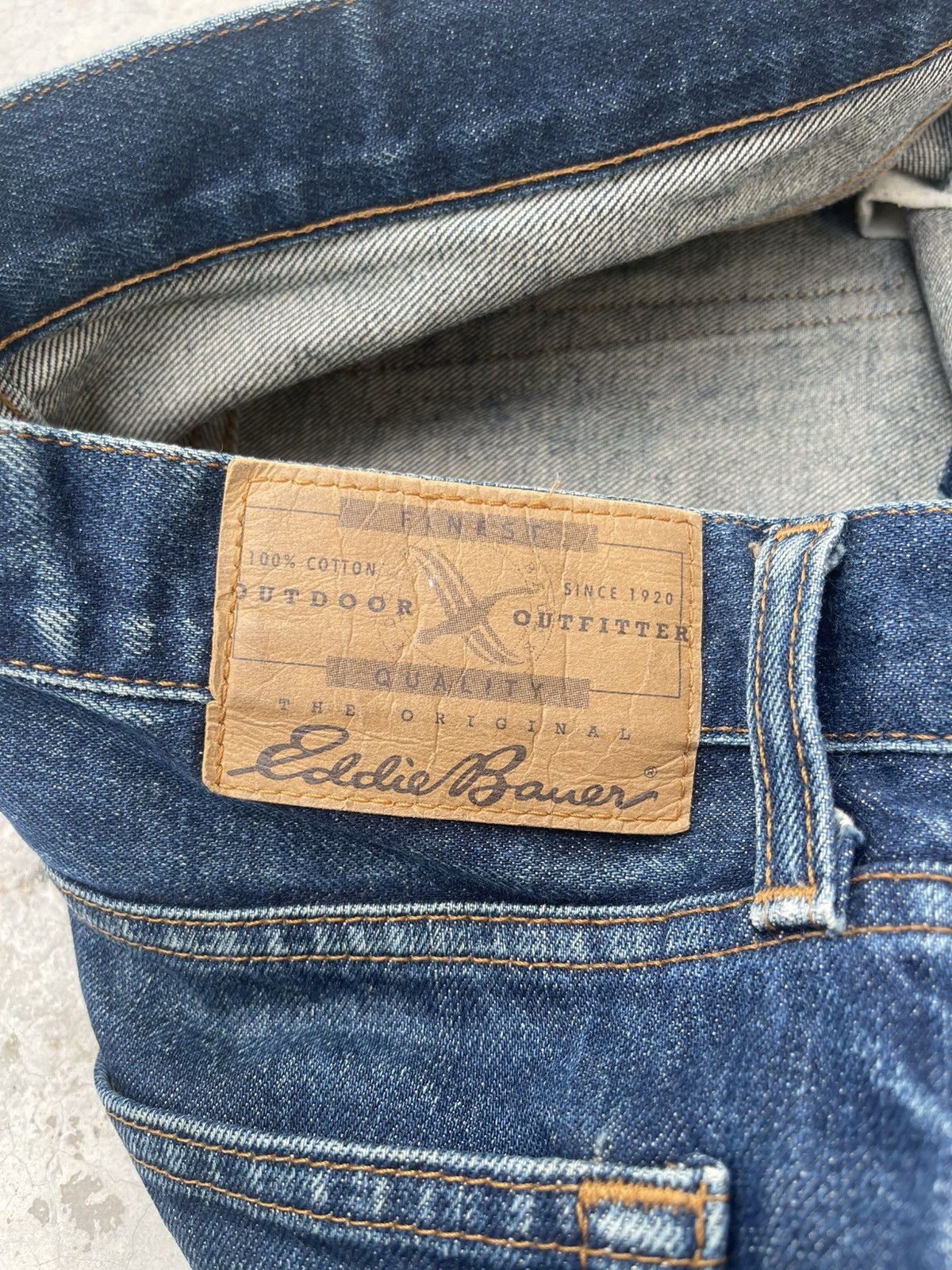 Eddie Bauer Vintage Eddie Bauer Distressed Denim Size US 34 / EU 50 - 12 Thumbnail