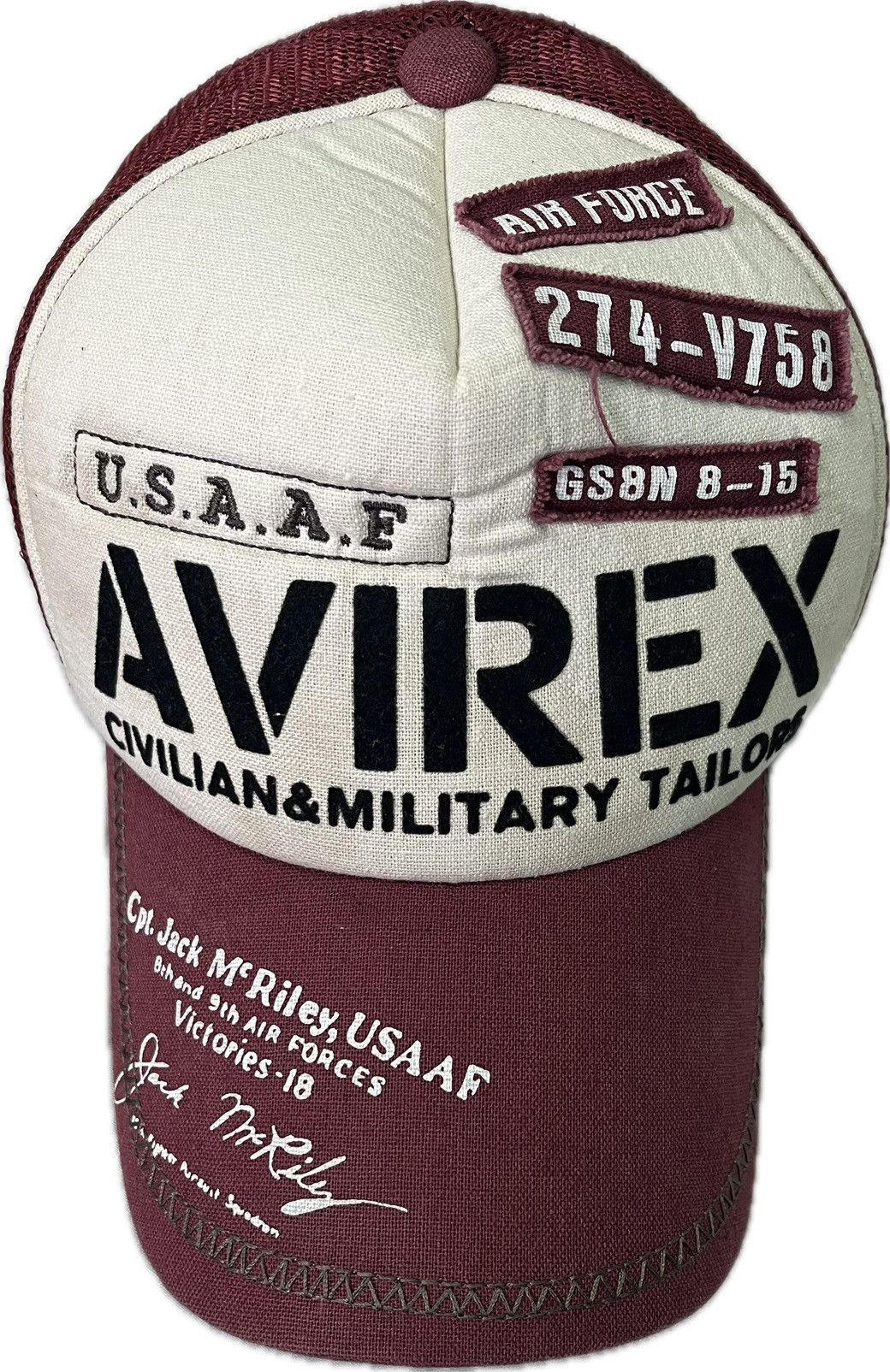 Avirex Avirex Military Tailors Cap Size ONE SIZE - 3 Thumbnail