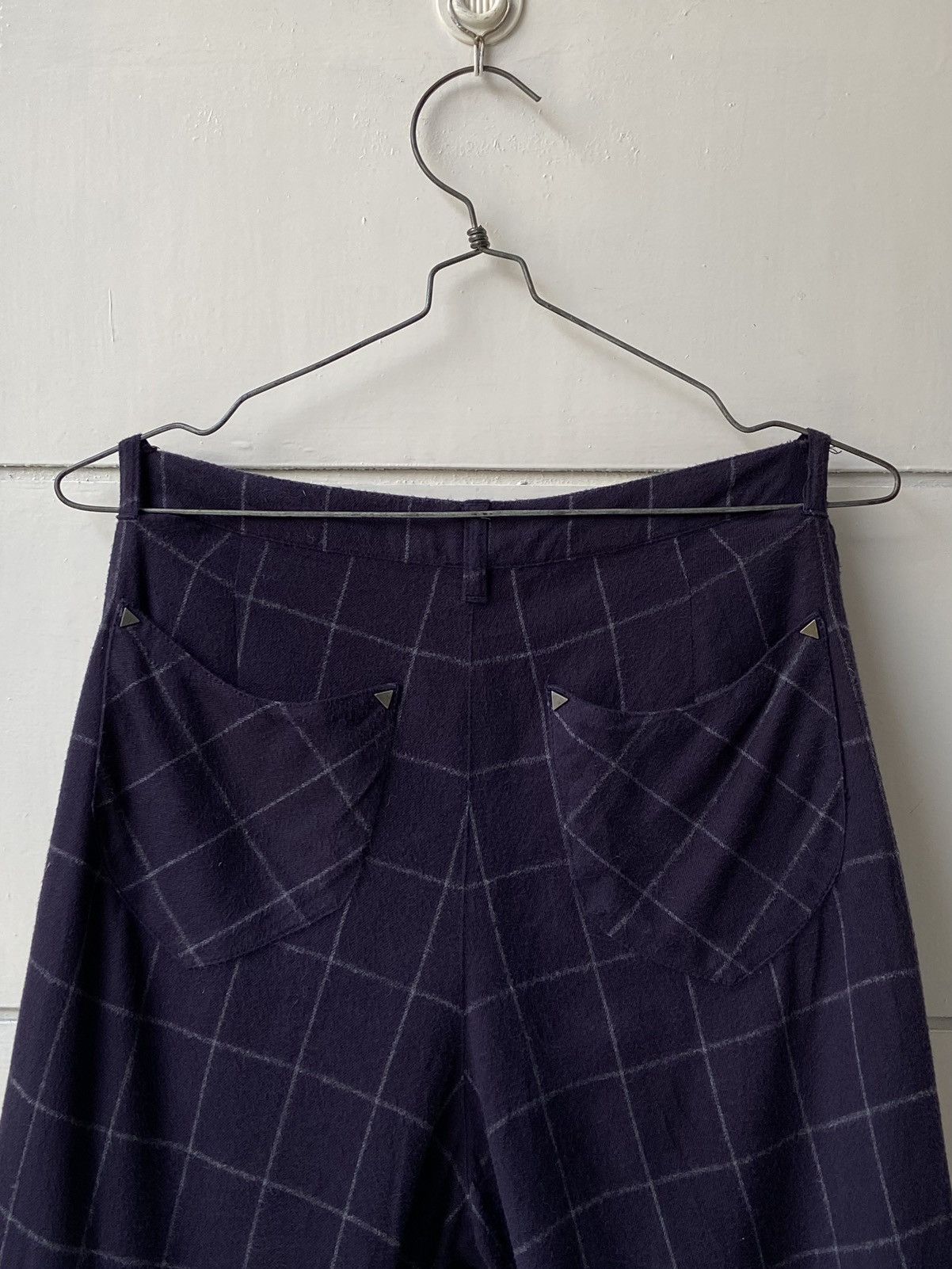 Issey Miyake NE-NET Plaid Long Pants Size US 30 / EU 46 - 5 Thumbnail