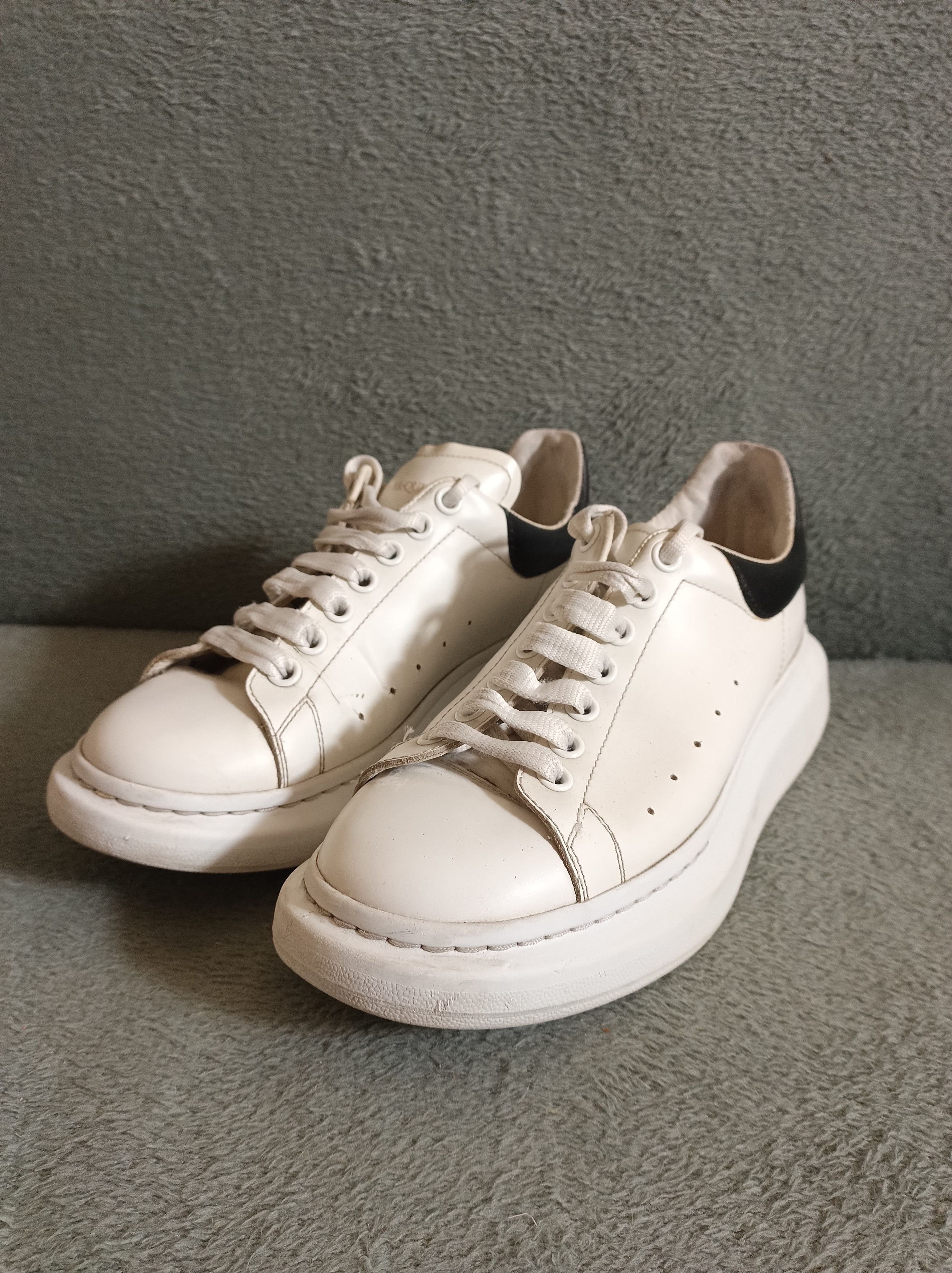 Alexander McQueen Alexander McQueen Oversized Leather Sneakers EU41 Size US 7.5 / EU 40-41 - 7 Thumbnail