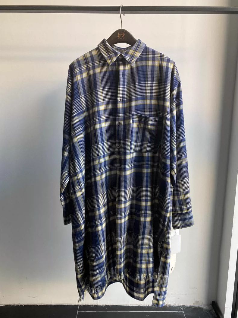 Y's Y's Long plaid shirt Size US S / EU 44-46 / 1 - 1 Thumbnail