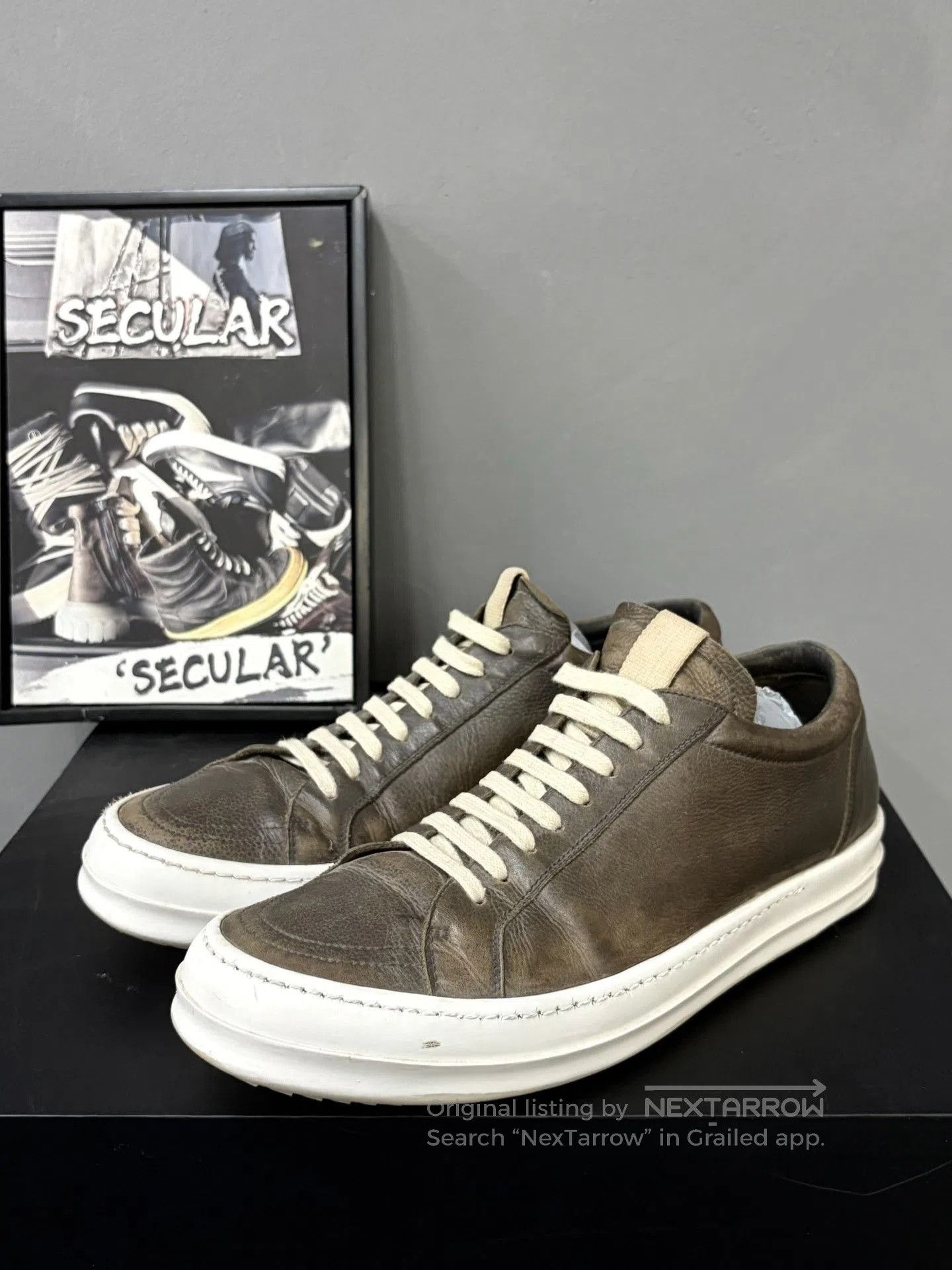 Rick Owens Rick Owens 20FW Low. Size US 10 / EU 43 - 1 Thumbnail