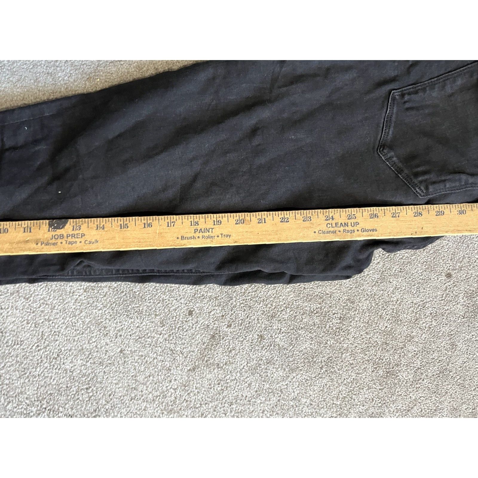 Buffalo David Bitton Buffalo David Bitton Jess Jeans Womens 6 Regular 28 Black Distressed 5-Pocket Denim Skinny Modern Classic Size 28" / US 6 / IT 42 - 6 Thumbnail