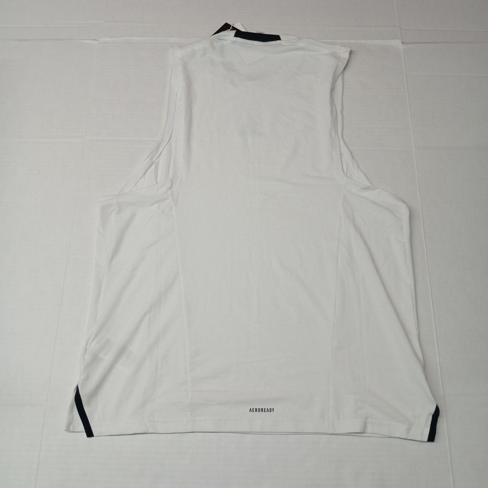 Adidas Adidas Training Tank Top Men's L Large White IS3795 D4T Tank Size US L / EU 52-54 / 3 - 7 Thumbnail