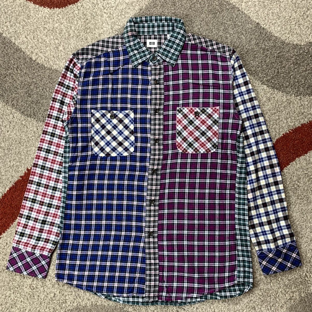 Uniqlo Uniqlo Flannel Needles Patchwork Size US M / EU 48-50 / 2 - 2 Thumbnail