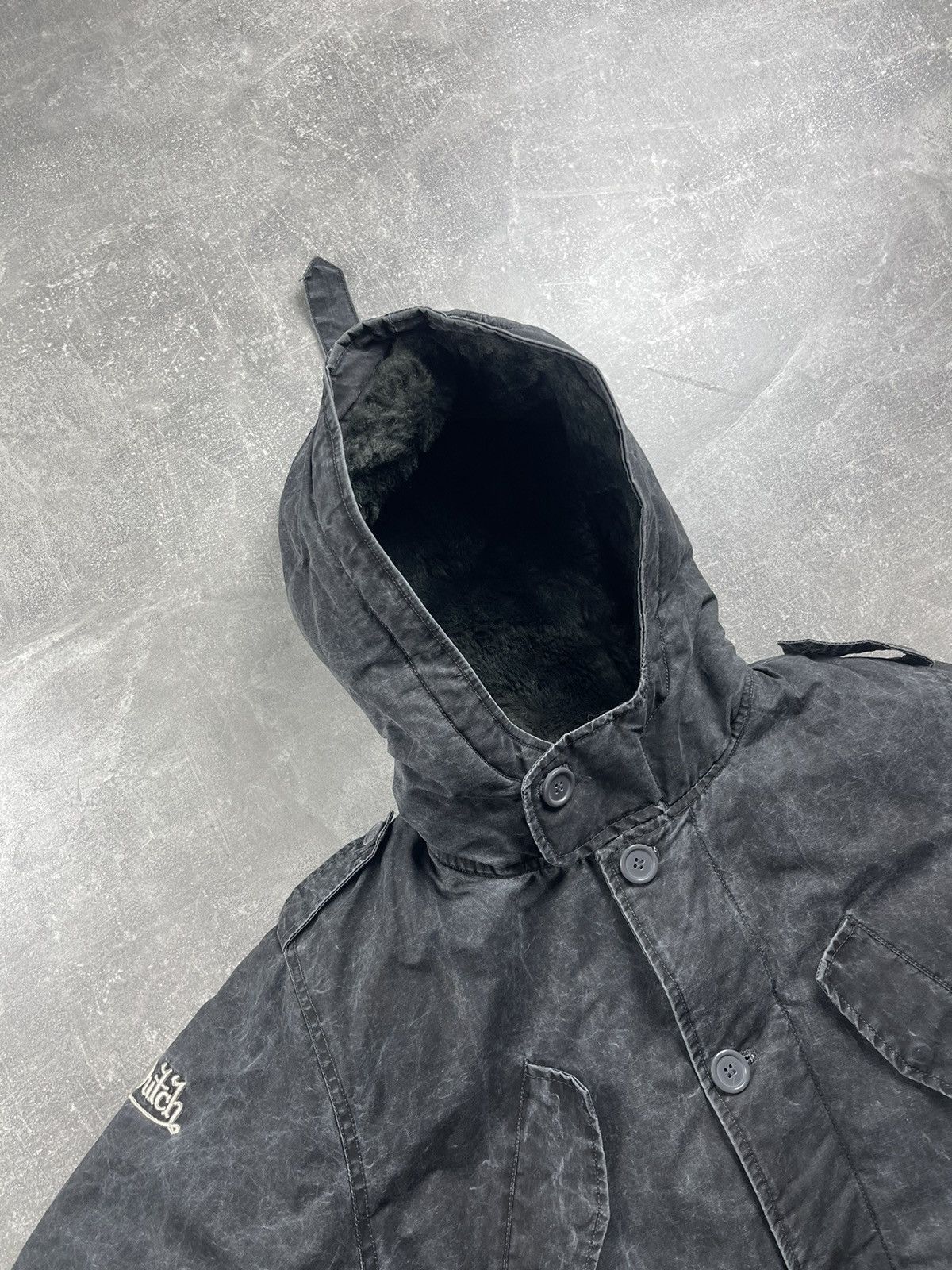 Von Dutch Von Dutch Y2K Vintage Hooded Parka Black Fur Lined Size L Size US L / EU 52-54 / 3 - 7 Thumbnail