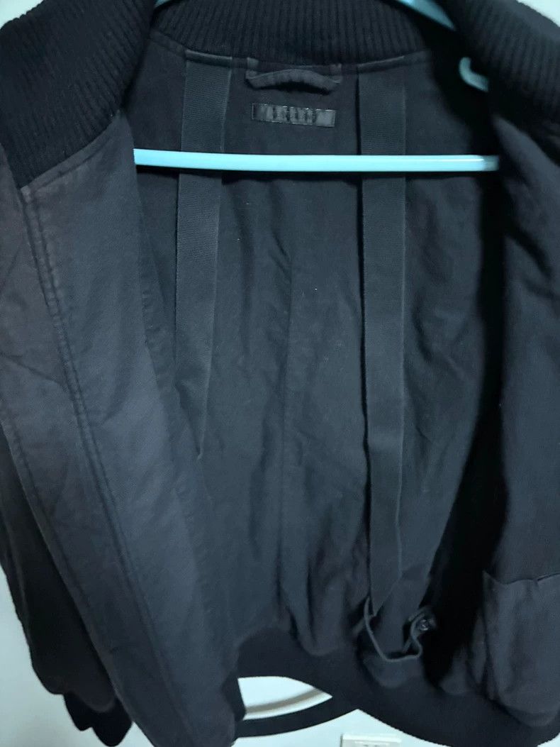 HELMUT LANG Wool bungee bomber jacket