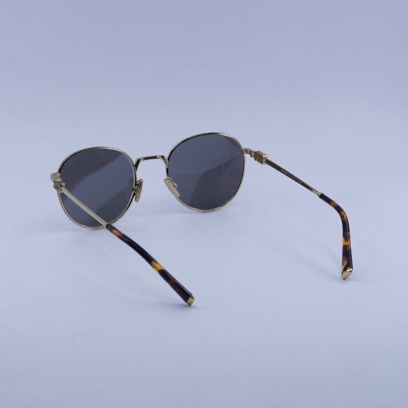 Miu Miu Miu Miu MU55ZS 5AK07F Sunglasses Gold Round Frame Size ONE SIZE - 11 Thumbnail