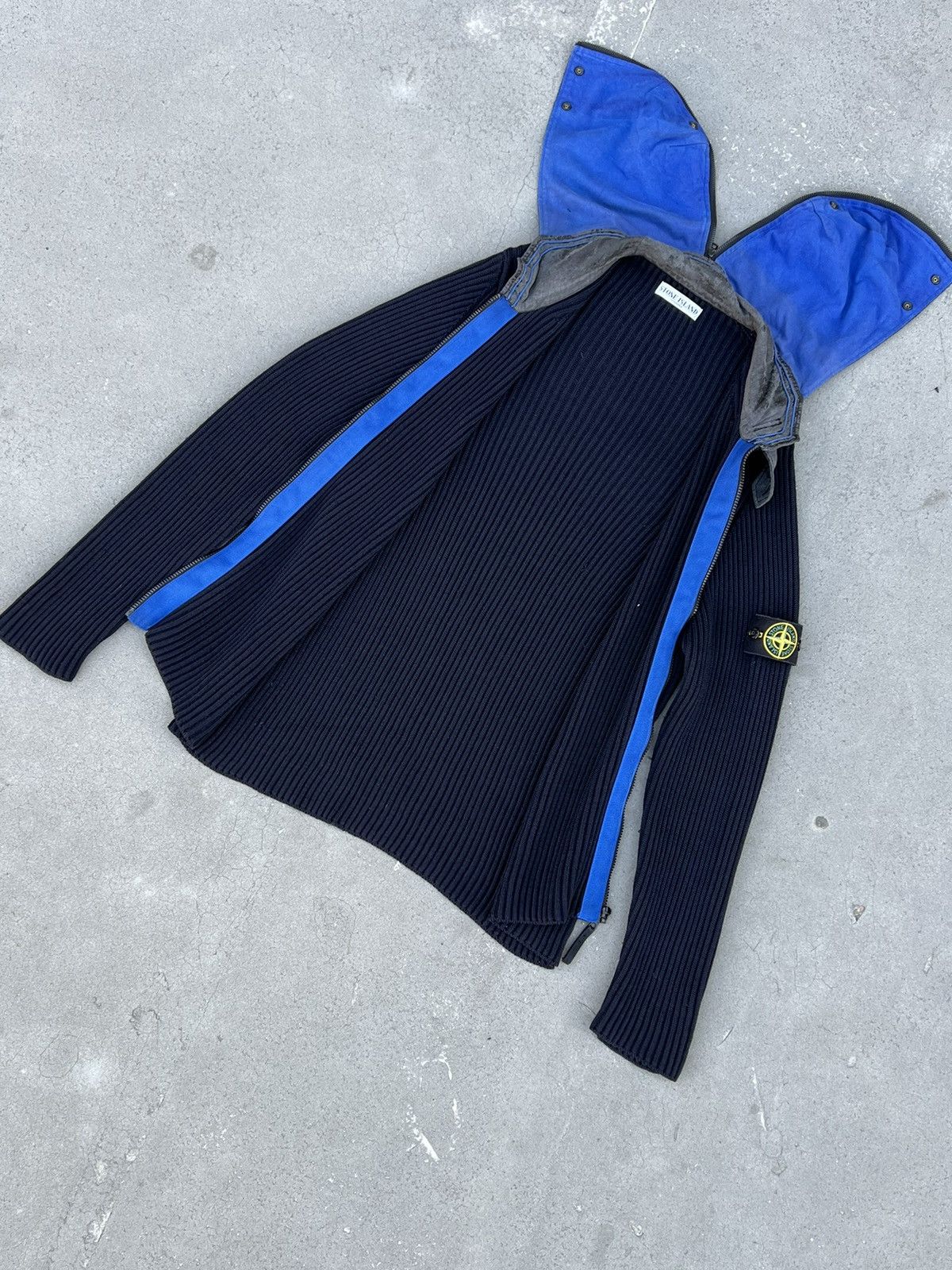 Stone Island × Vintage Stone Island vintage hoodie Size US L / EU 52-54 / 3 - 1 Thumbnail