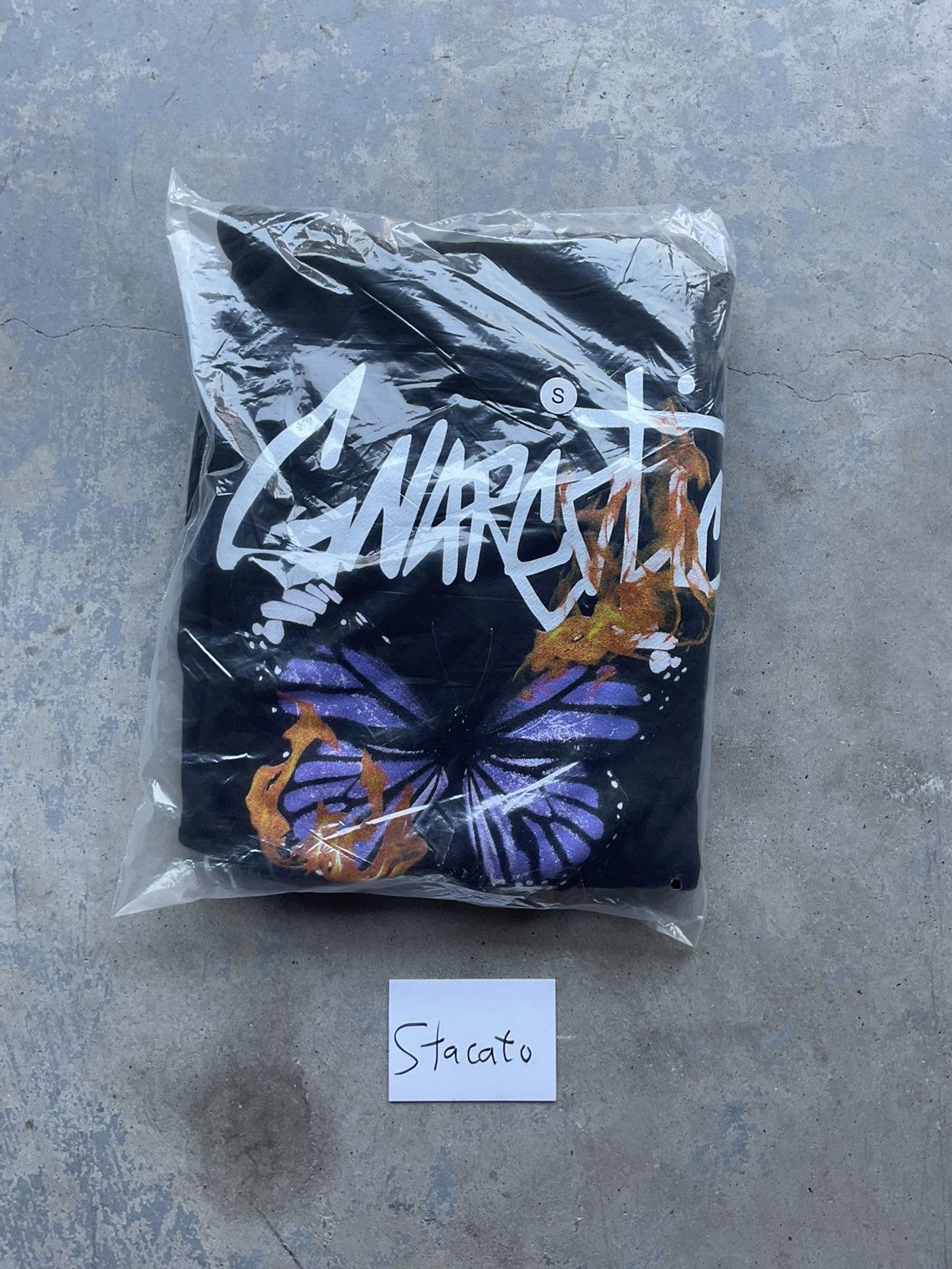 Gnarcotic Gnarcotic Lil Gnar Butterfly Flame Hoodie Black Size US S / EU 44-46 / 1 - 4 Thumbnail
