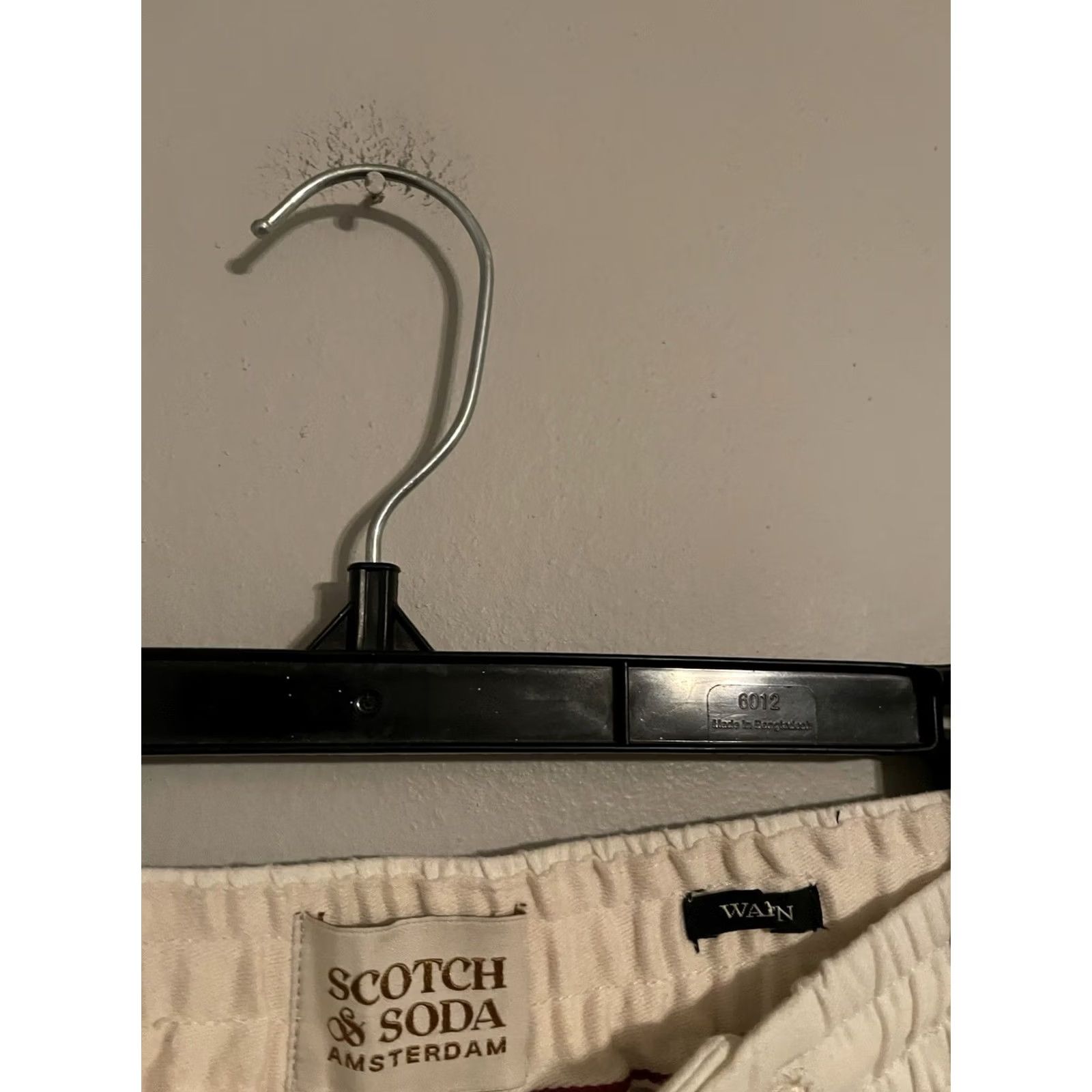 Scotch & Soda Scotch & Soda Warren Linen Blend Twill Jogger Pants Ivory White - Men's 32x30 Pants Junior Mens Womens Size US 32 / EU 48 - 3 Thumbnail