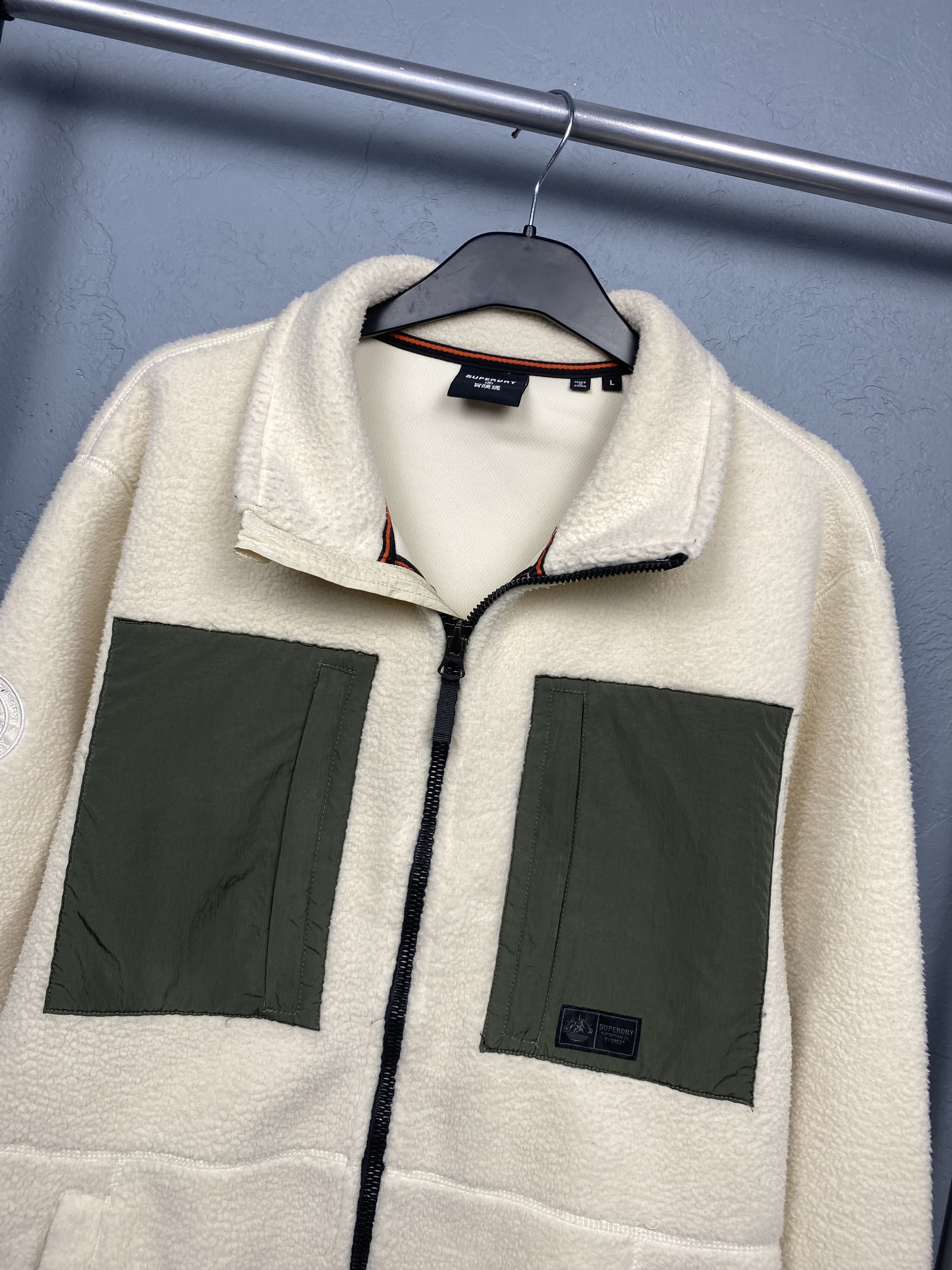 Superdry Superdry Everest Mens Teddy Fleece Jacket Size US L / EU 52-54 / 3 - 2 Thumbnail