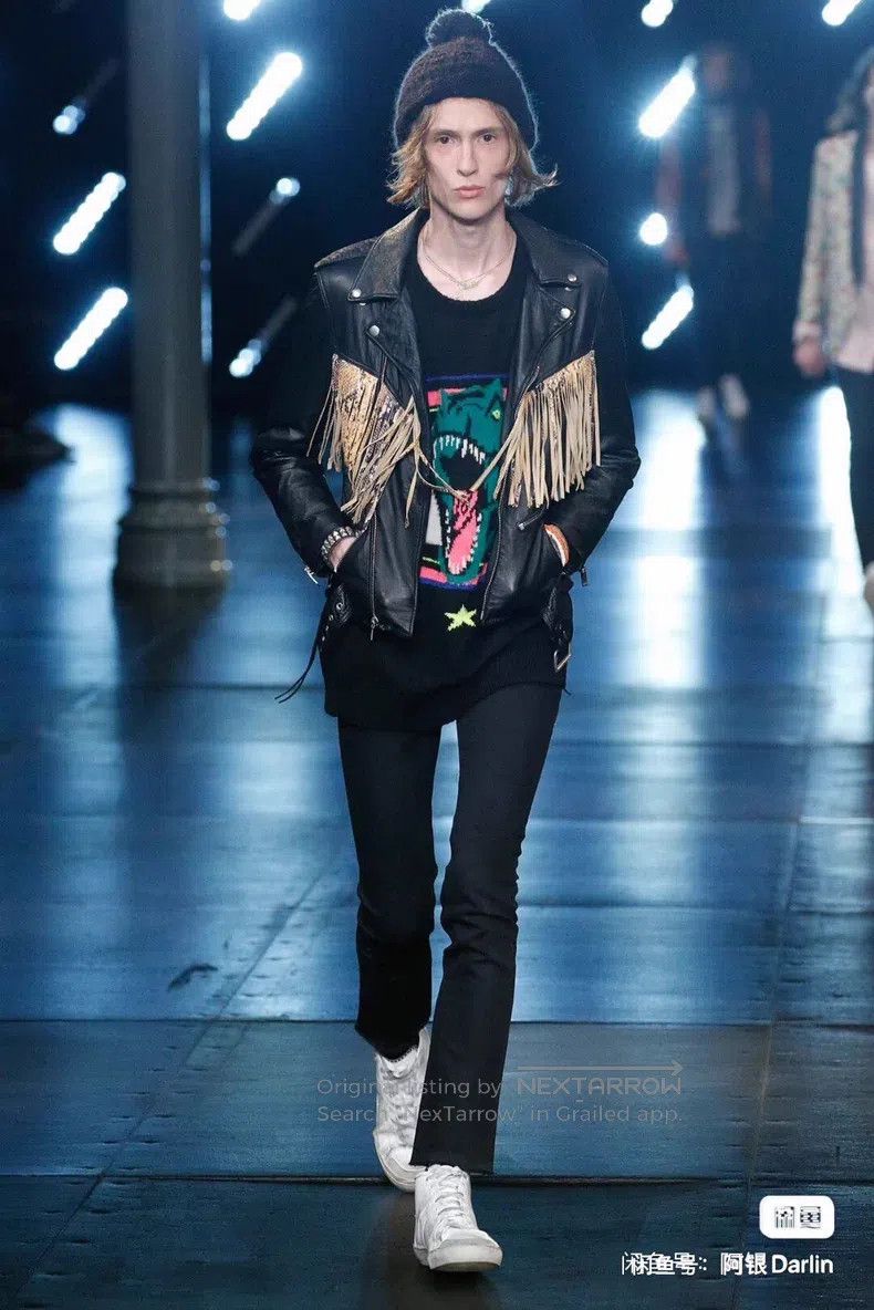 Saint Laurent Paris Saint Laurent Paris Black Wool and Cashmere Pom Pom Hat Size ONE SIZE - 4 Thumbnail