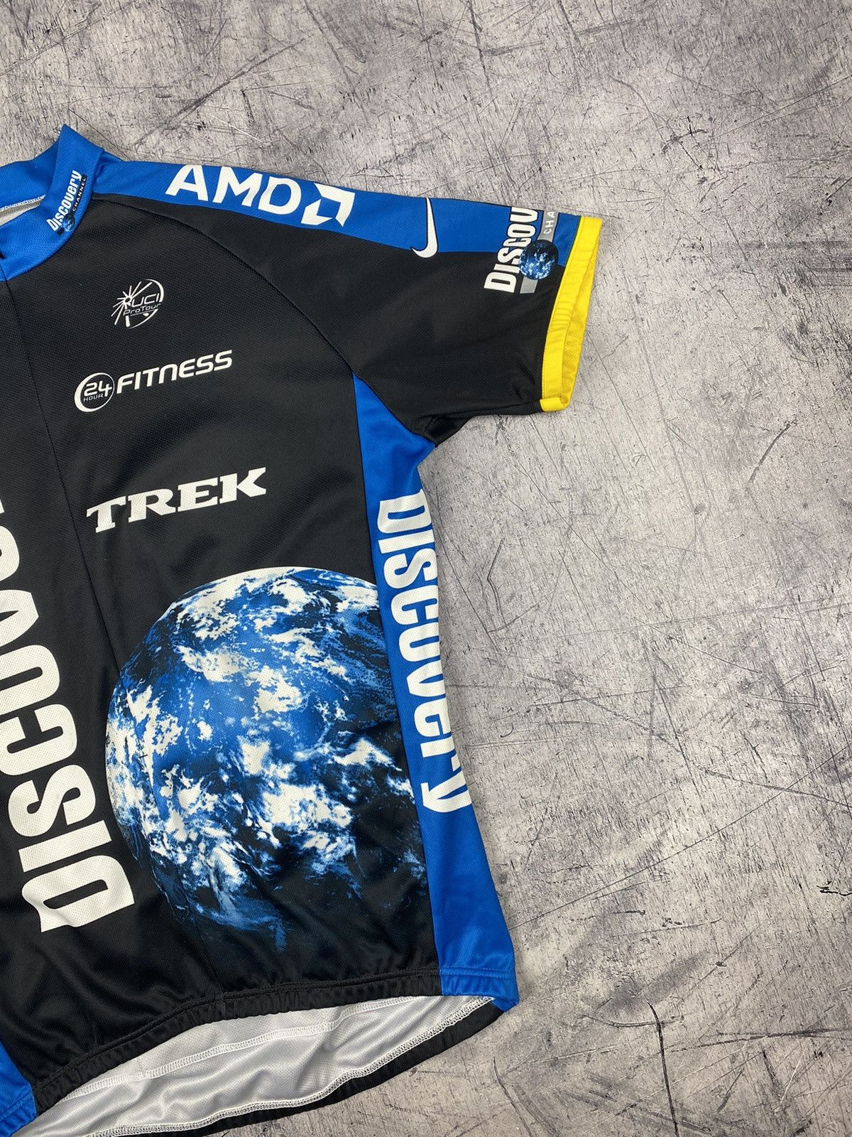 Nike Vintage Nike Cycling Jersey Channel Discovery Y2K Archive Size US XL / EU 56 / 4 - 4 Thumbnail