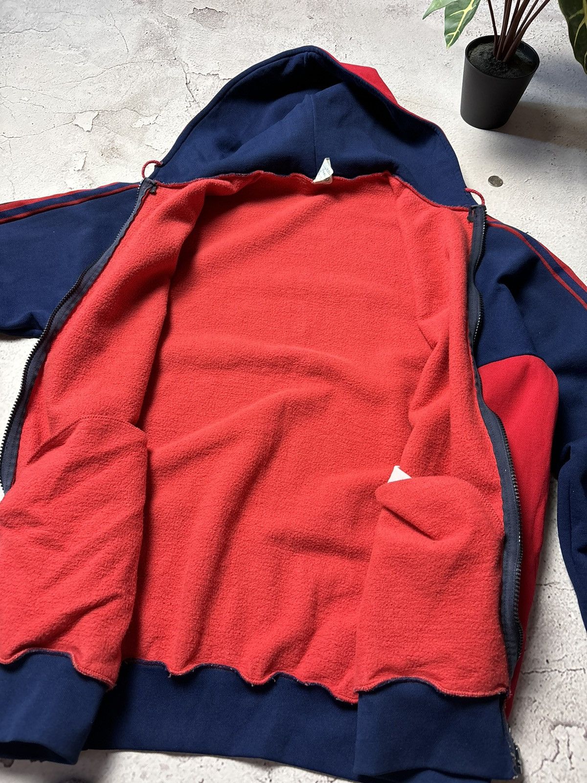 Adidas × Vintage Vintage Adidas Track Jacket Very Retro Oldschool Ventex 80’s Size US L / EU 52-54 / 3 - 6 Thumbnail