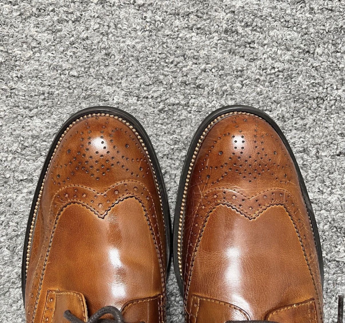 Gucci Gucci Brown Leather Shoes K12 Size US 7 / EU 40 - 3 Thumbnail