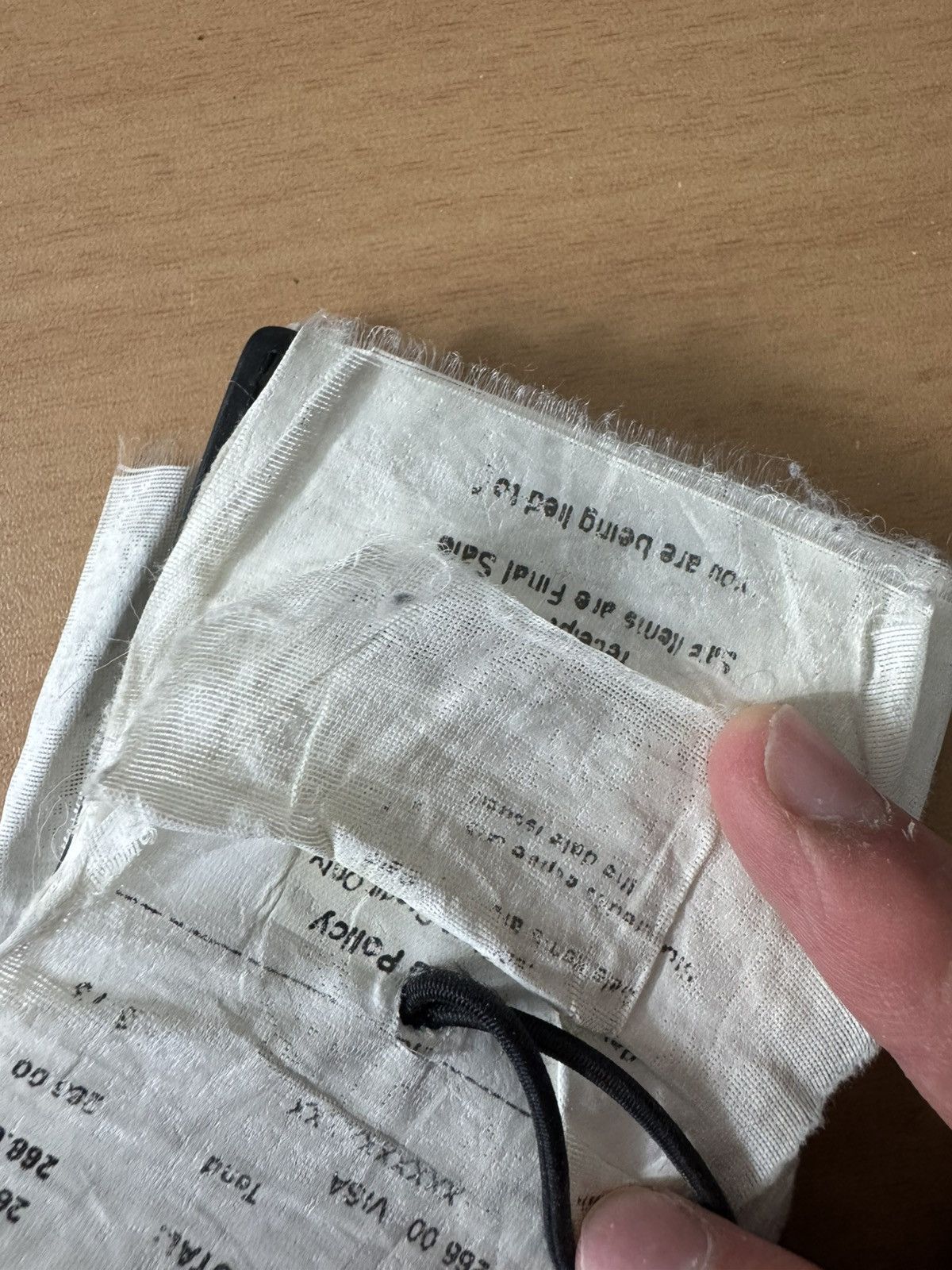 Maison Margiela × Supreme Supreme MM6 Receipt Wallet Size ONE SIZE - 6 Thumbnail