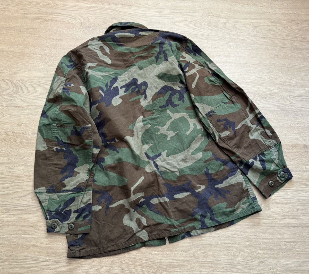 Vintage Vintage 90’s USMC United States Army Camo Contract Jacket Size US XL / EU 56 / 4 - 4 Thumbnail