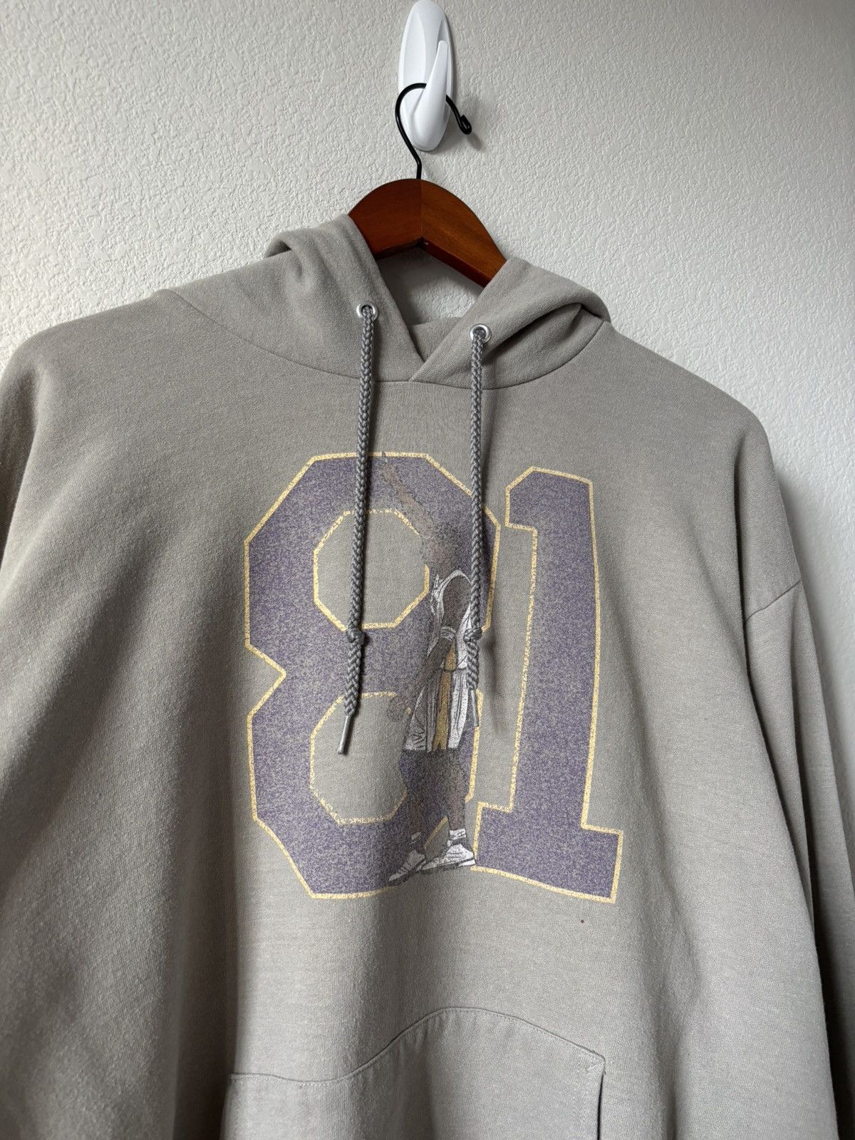 Vintage Vintage Grey 81 Kobe Hoodie Size US L / EU 52-54 / 3 - 3 Thumbnail