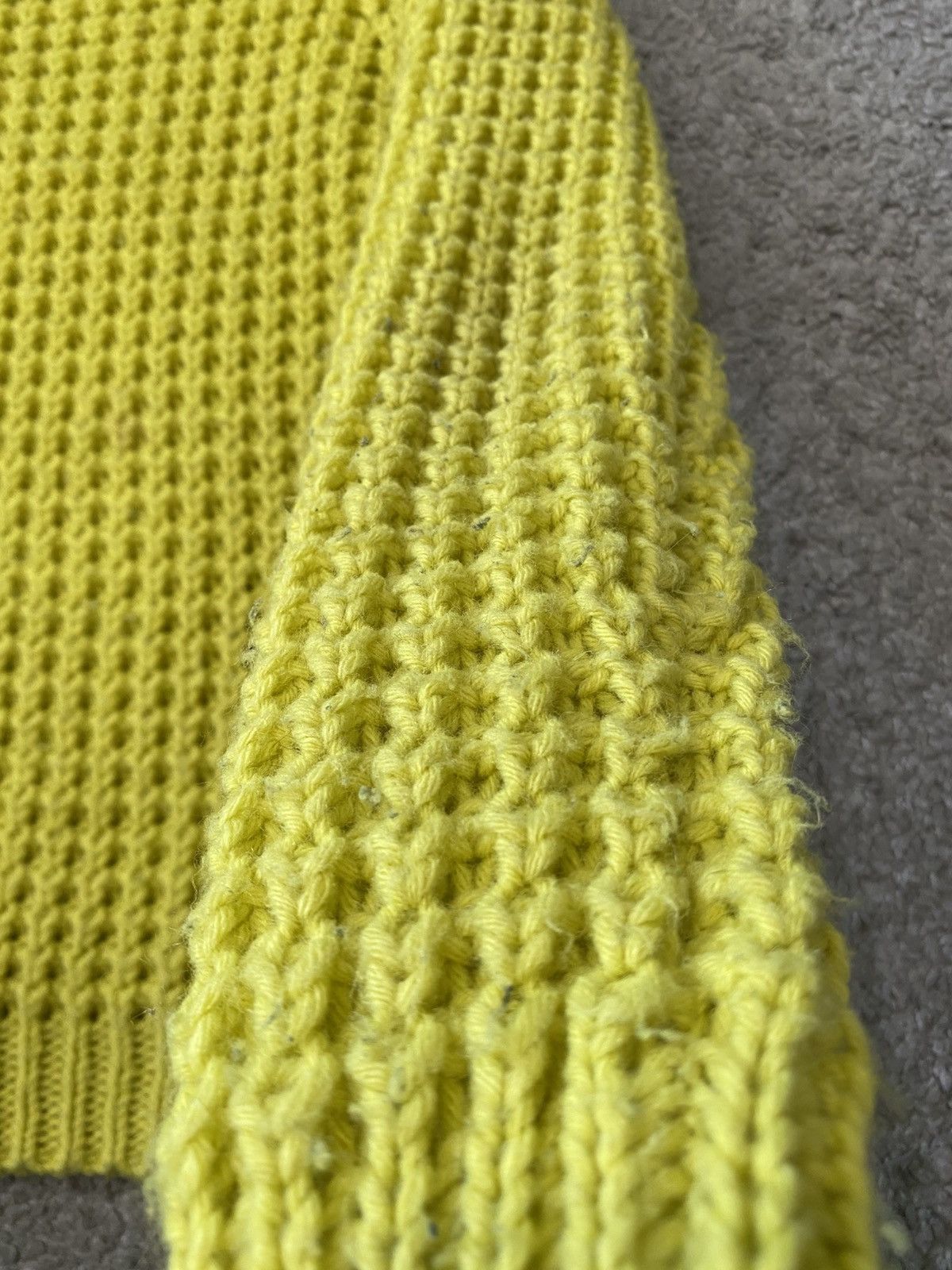 Acne Studios Acne Studios Lina Pineapple PAW12 Wool Waffle Knit y2k drip Size US M / EU 48-50 / 2 - 18 Thumbnail
