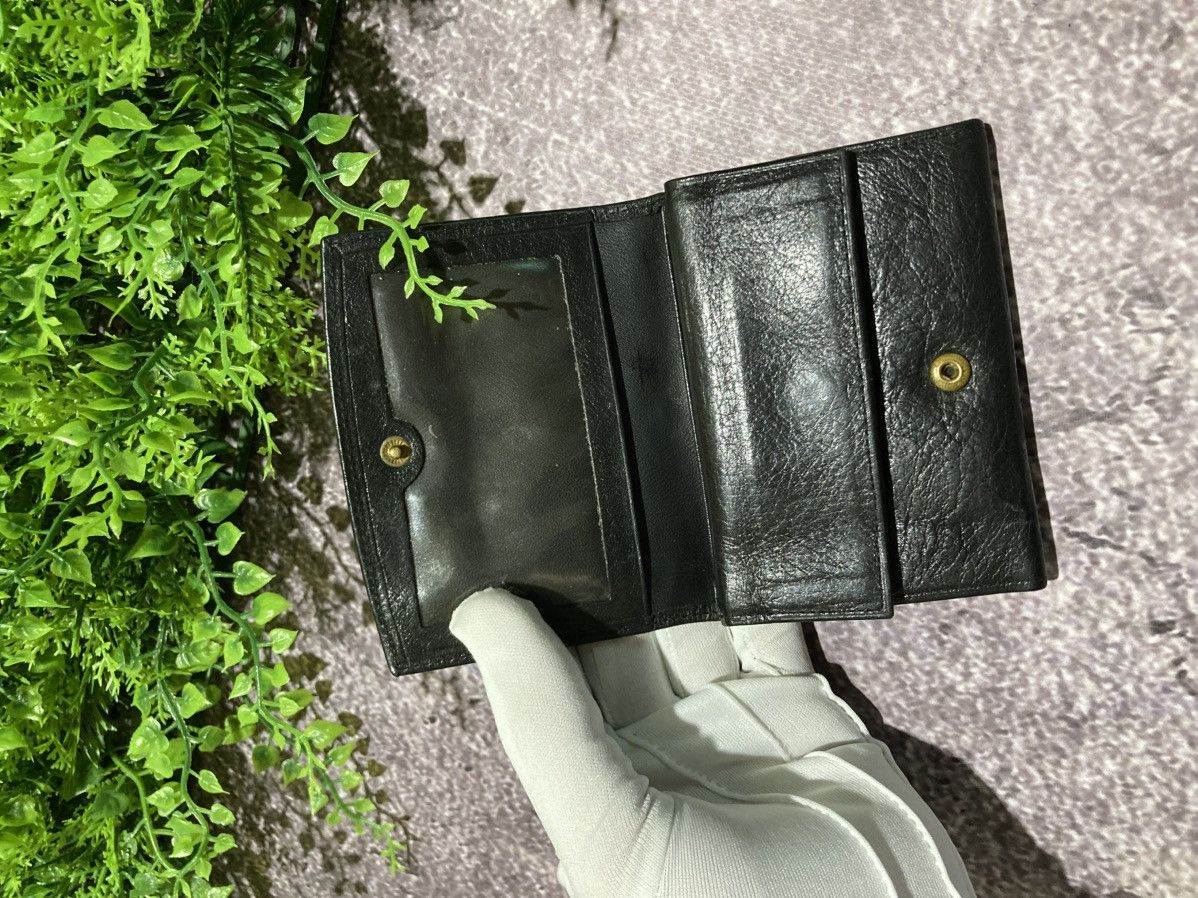 Number (N)ine NUMBER (N)INE Takahiro Miyashita Vintage 3-ld Wallet Leather Size ONE SIZE - 8 Thumbnail
