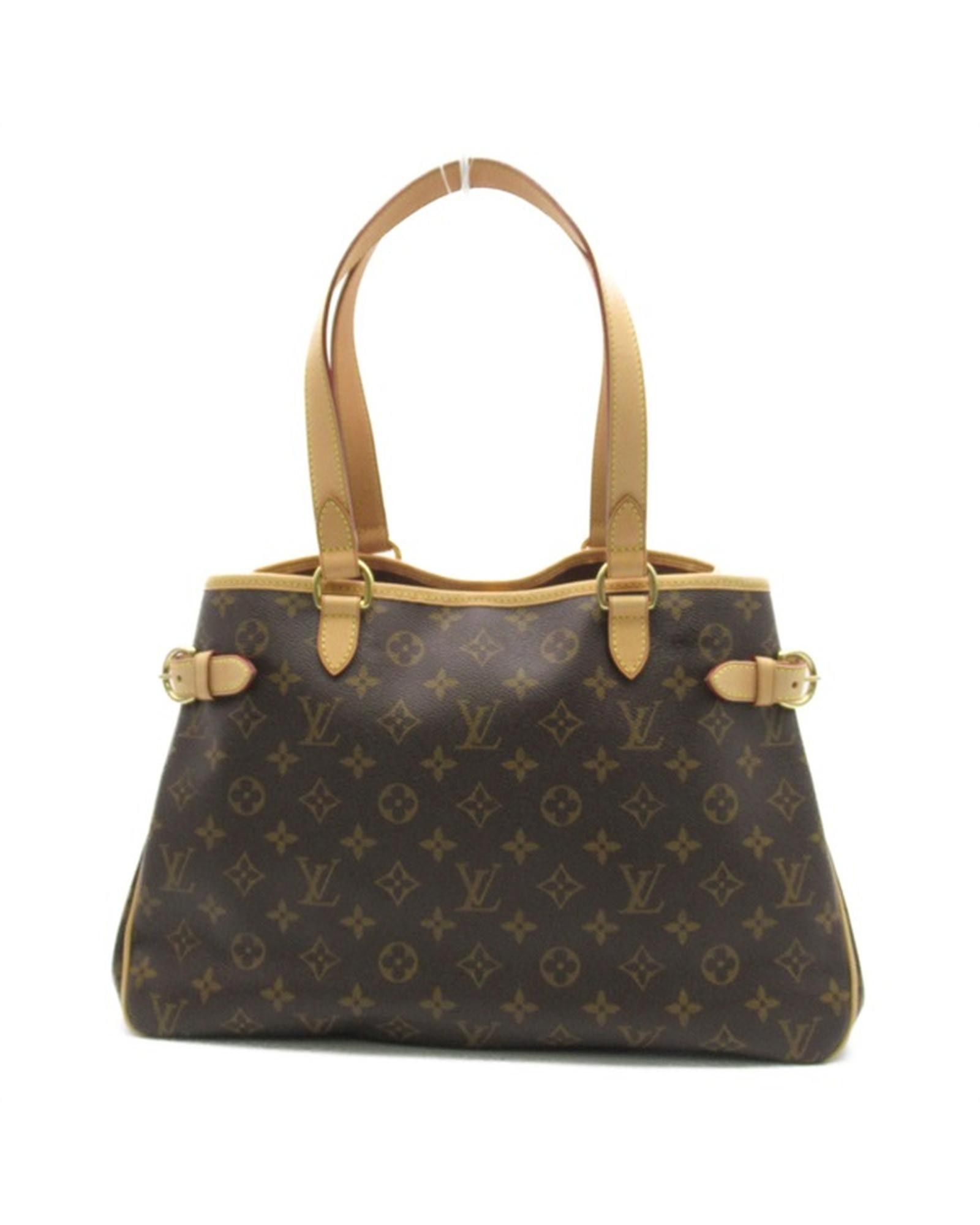 image of Louis Vuitton Monogram Brown Batignolles Horizontal Bag, Women's
