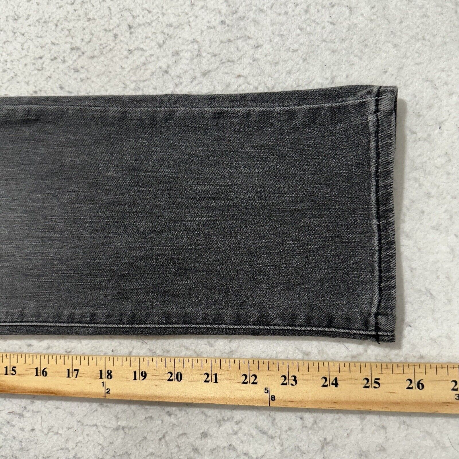 Other Talbots 2 High Rise Straight Crop Jeans Gray Denim Stretch Size 26" / US 2 / IT 38 - 12 Thumbnail