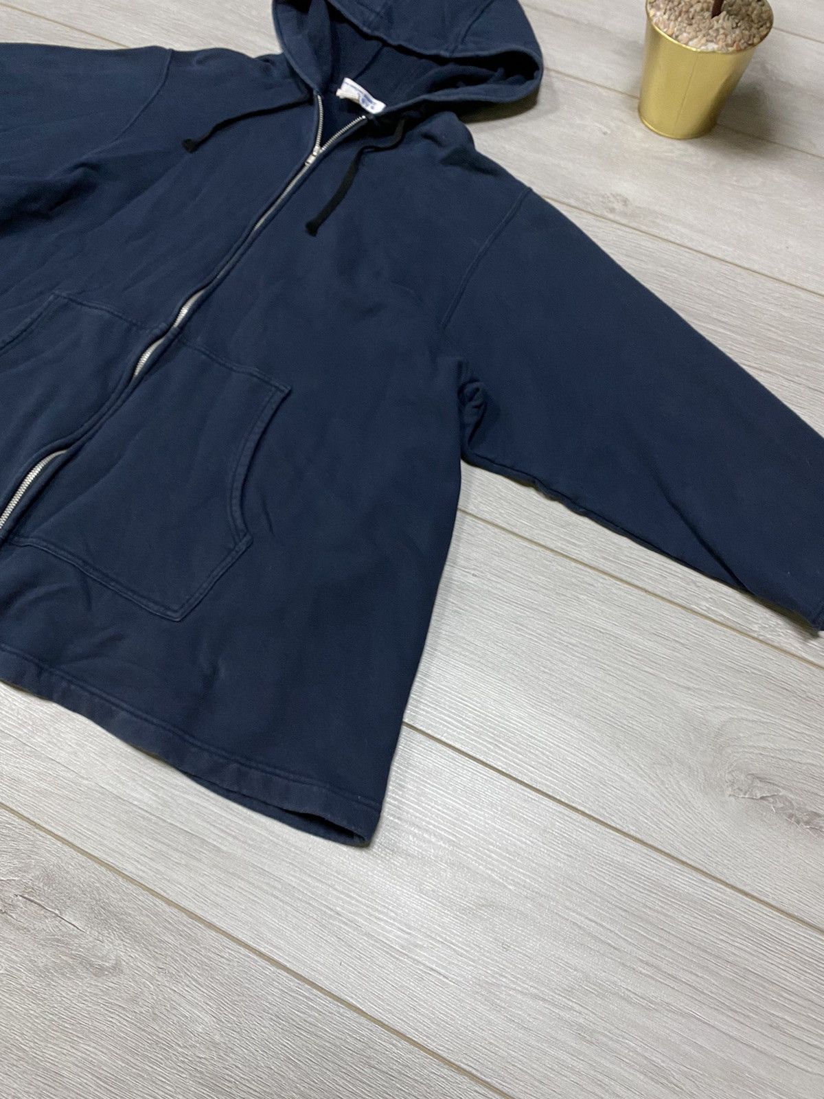 Comme des Garcons SHIRT Comme des Garçons Shirt Boys raw hoodie zip-up Size US M / EU 48-50 / 2 - 10 Thumbnail