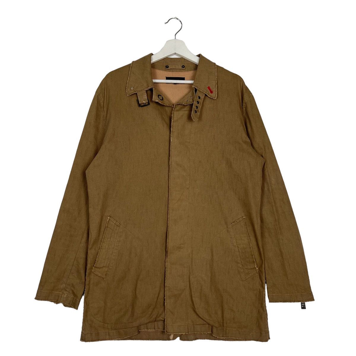 In The Attic 🔥 IN THE ATTIC KHAKI BROWN INDIGO JACKET Size US L / EU 52-54 / 3 - 1 Thumbnail