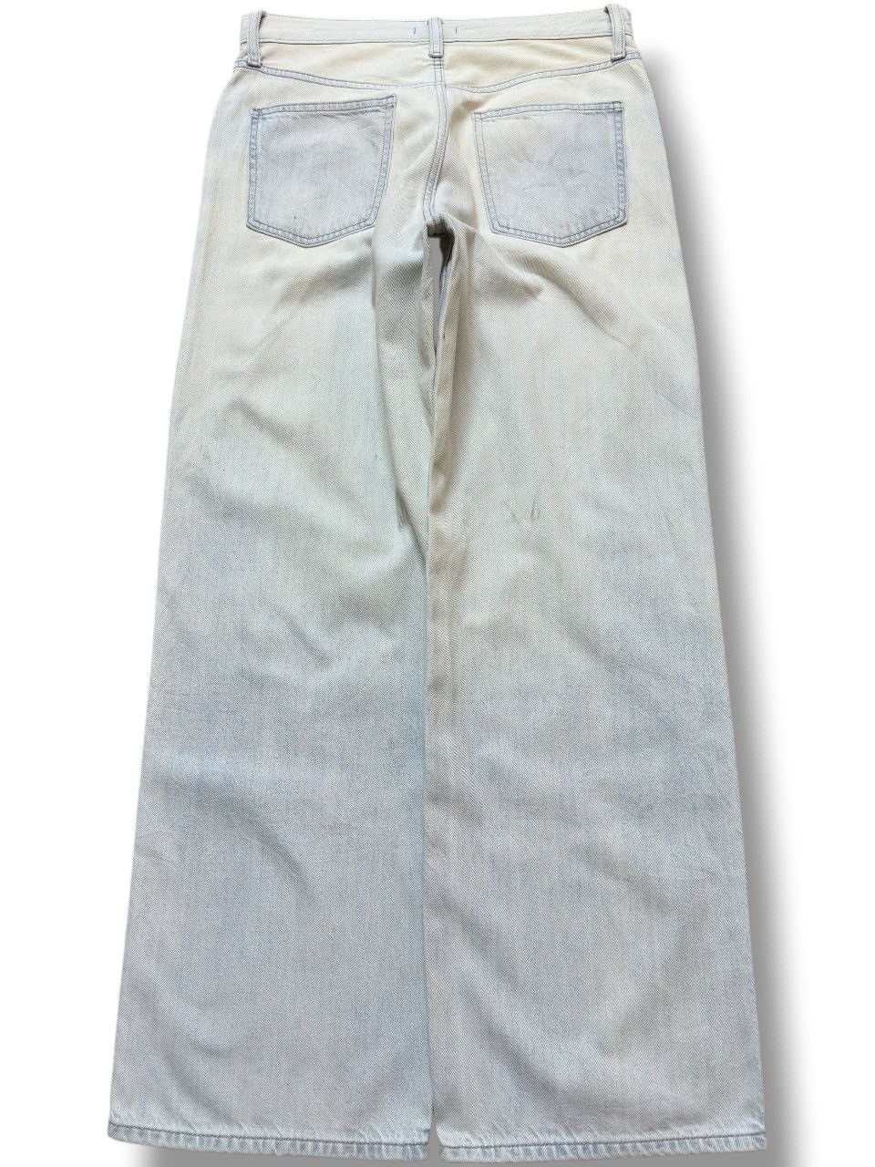 Uniqlo Vintage Uniqlo Baggy Wide Leg Faded Denim Size US 31 - 5 Thumbnail