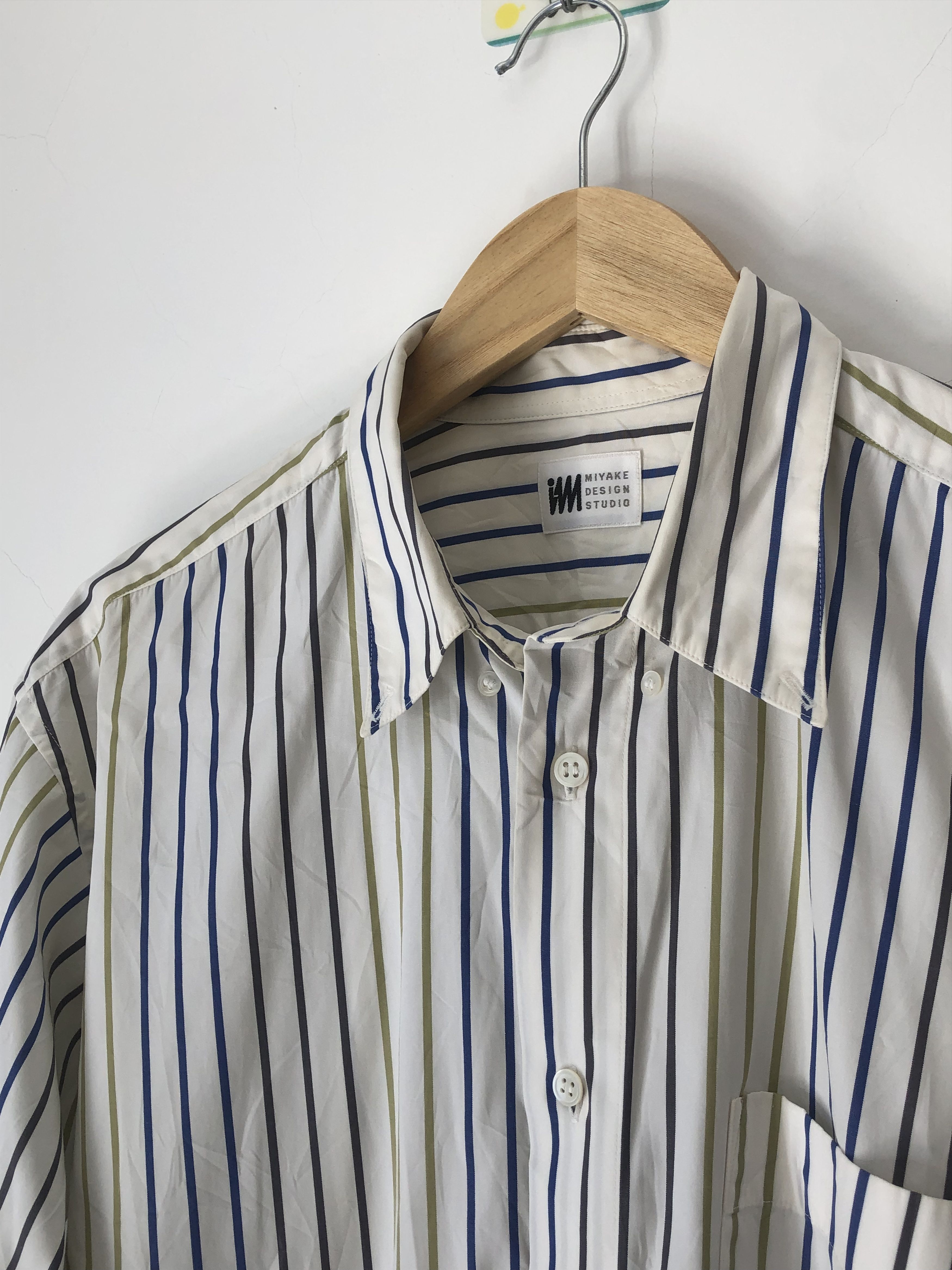 Issey Miyake colorful stripes shirt Size US M / EU 48-50 / 2 - 2 Thumbnail