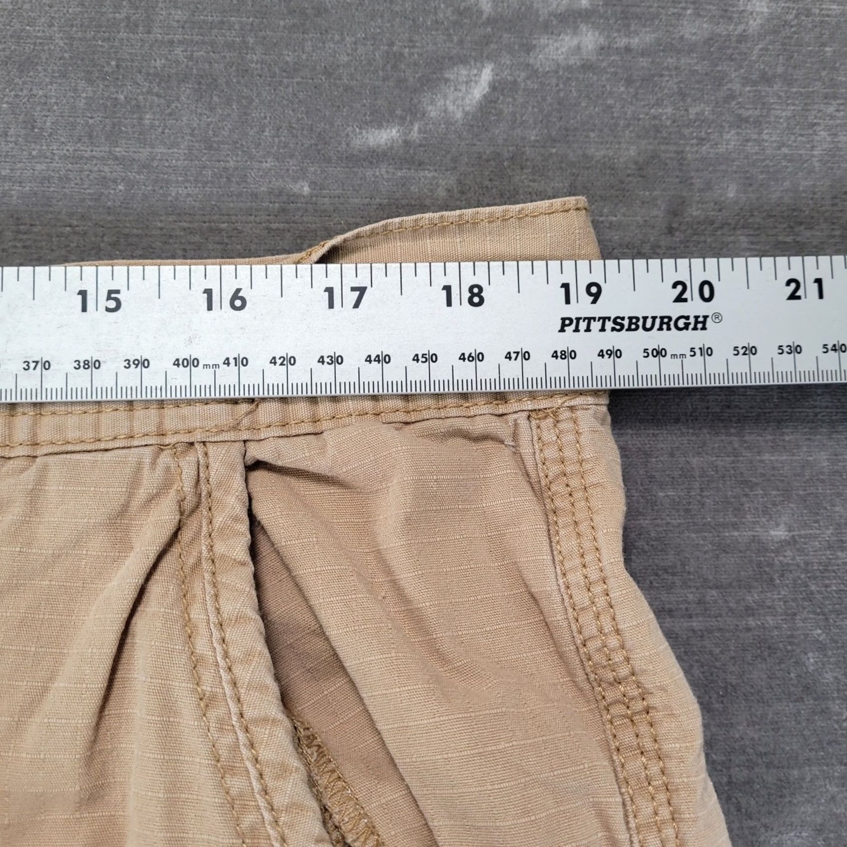 Southpole Southpole Mens 36 Khaki Tan Ripstop Cargo Shorts Y2K Authentic Collection Size US 36 / EU 52 - 6 Thumbnail