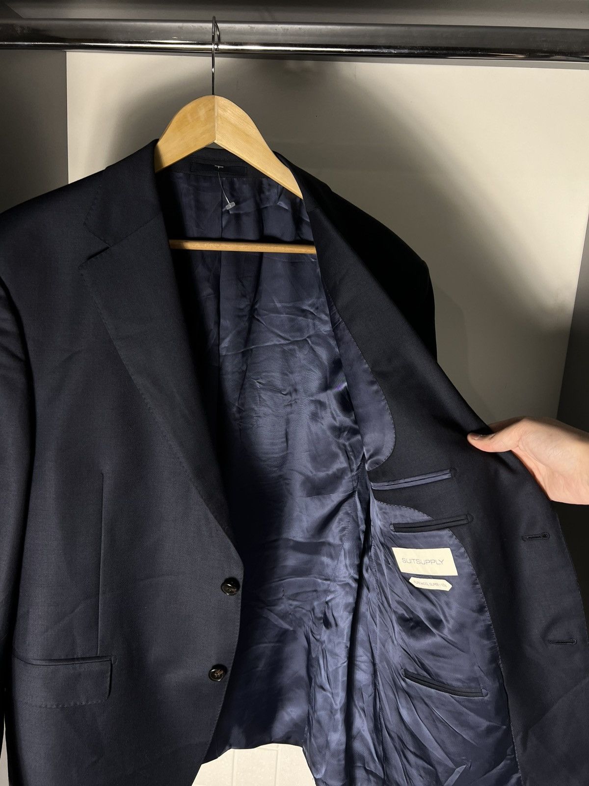 Suitsupply VERY RARE SUITSUPPLY ITALIAN DESIGNER BLAZER CLASSIC CASUAL Size 46S - 16 Thumbnail