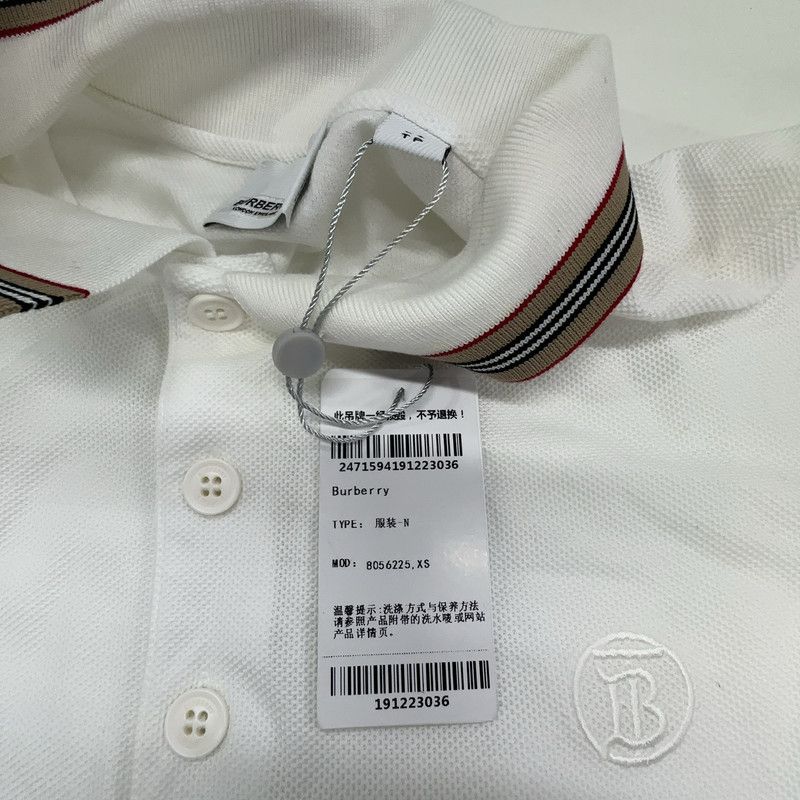 Burberry Burberry SS22 Iconic Striped Polo Shirt 0079 Size US XS / EU 42 / 0 - 1 Thumbnail