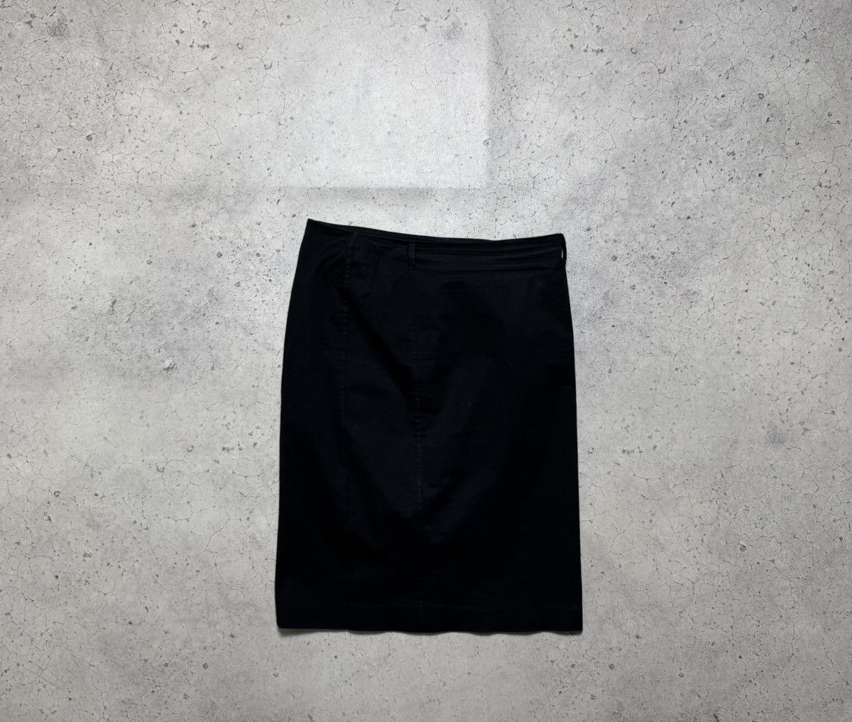 Prada Prada Midi Milano Women’s Black Skirt Size 46 Size 32" / US 10 / IT 46 - 2 Thumbnail