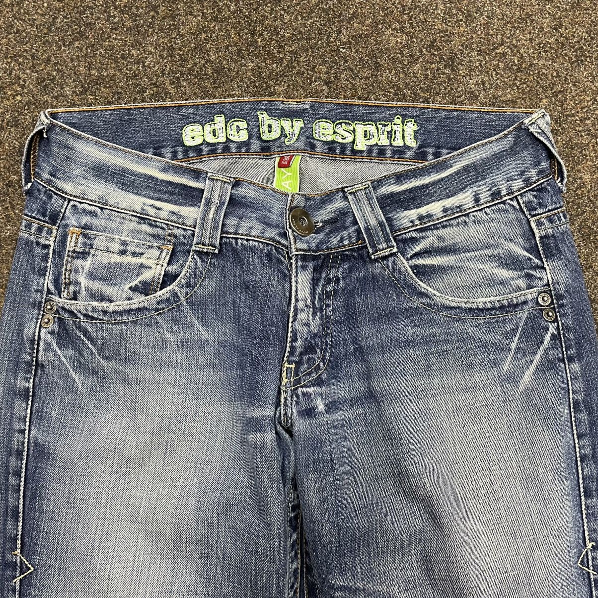 Vintage Vintage Y2K Baggy Wide Leg Faded Jeans Skater Graphic 33 Size US 33 - 4 Thumbnail
