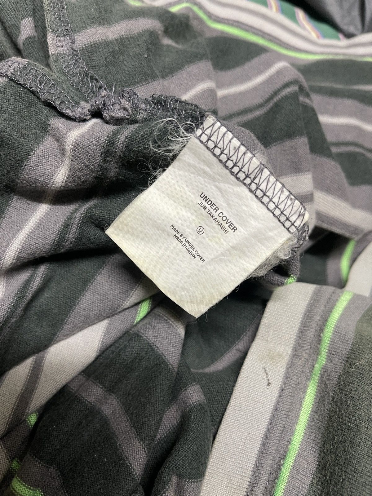 Jun Takahashi Generation Fuck You Stripes Shirt Size US L / EU 52-54 / 3 - 13 Thumbnail