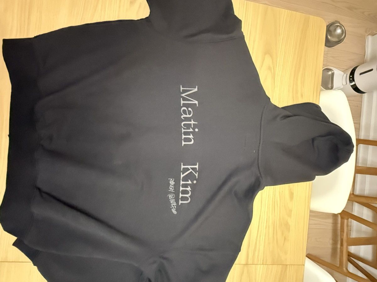 Matin Kim MATIN KIM “ROUGH @UNDERCAMP” Zip Hoodie – Black Size US XL / EU 56 / 4 - 14 Thumbnail