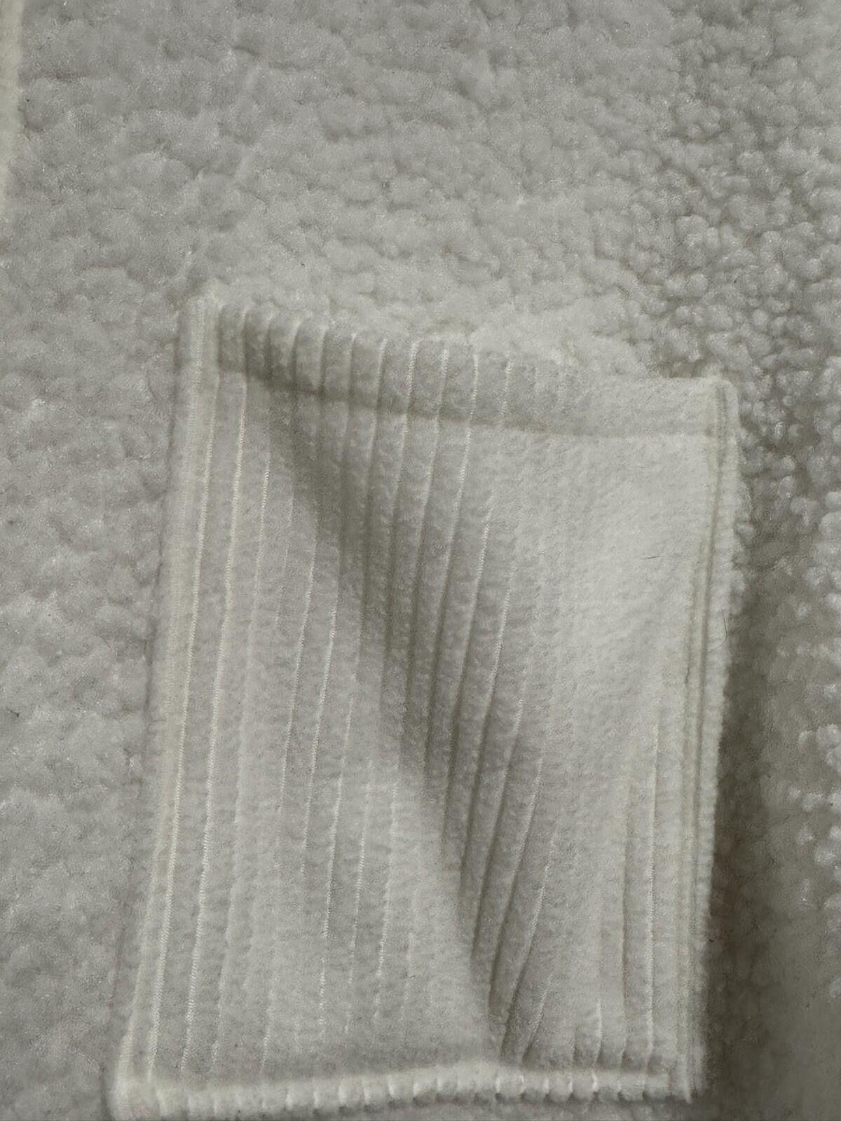 Other No Comment Contrast Sherpa Shacket Fleece Jacket Oversized Size L / US 10 / IT 46 - 10 Thumbnail