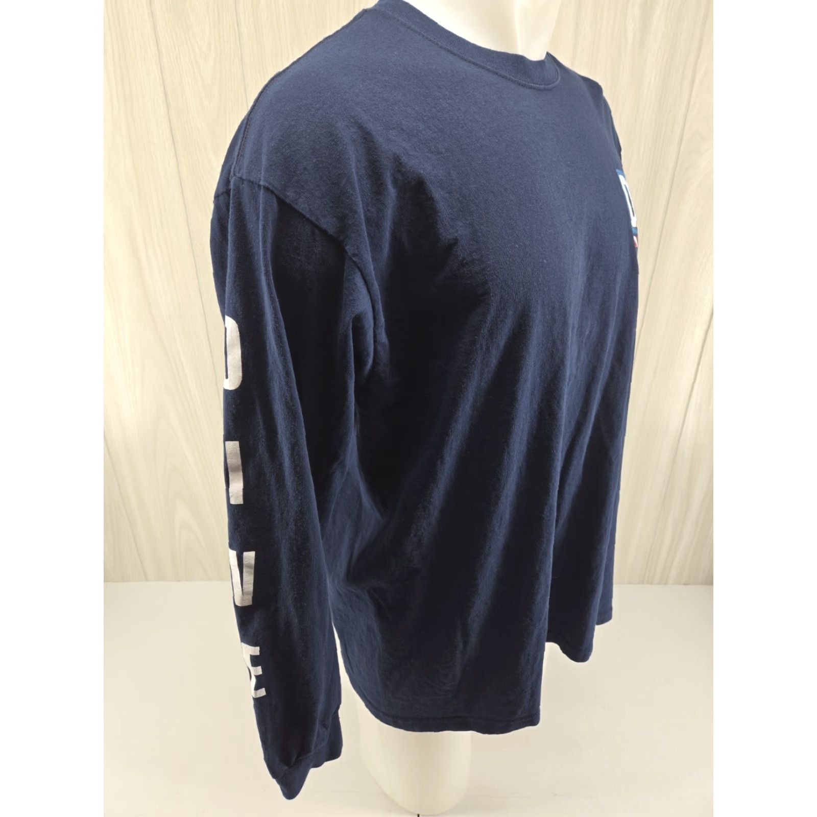 Vintage Yacht Club Dive Cancun Mexico Shirt XL Long Sleeve Blue Mens Size US XL / EU 56 / 4 - 7 Thumbnail
