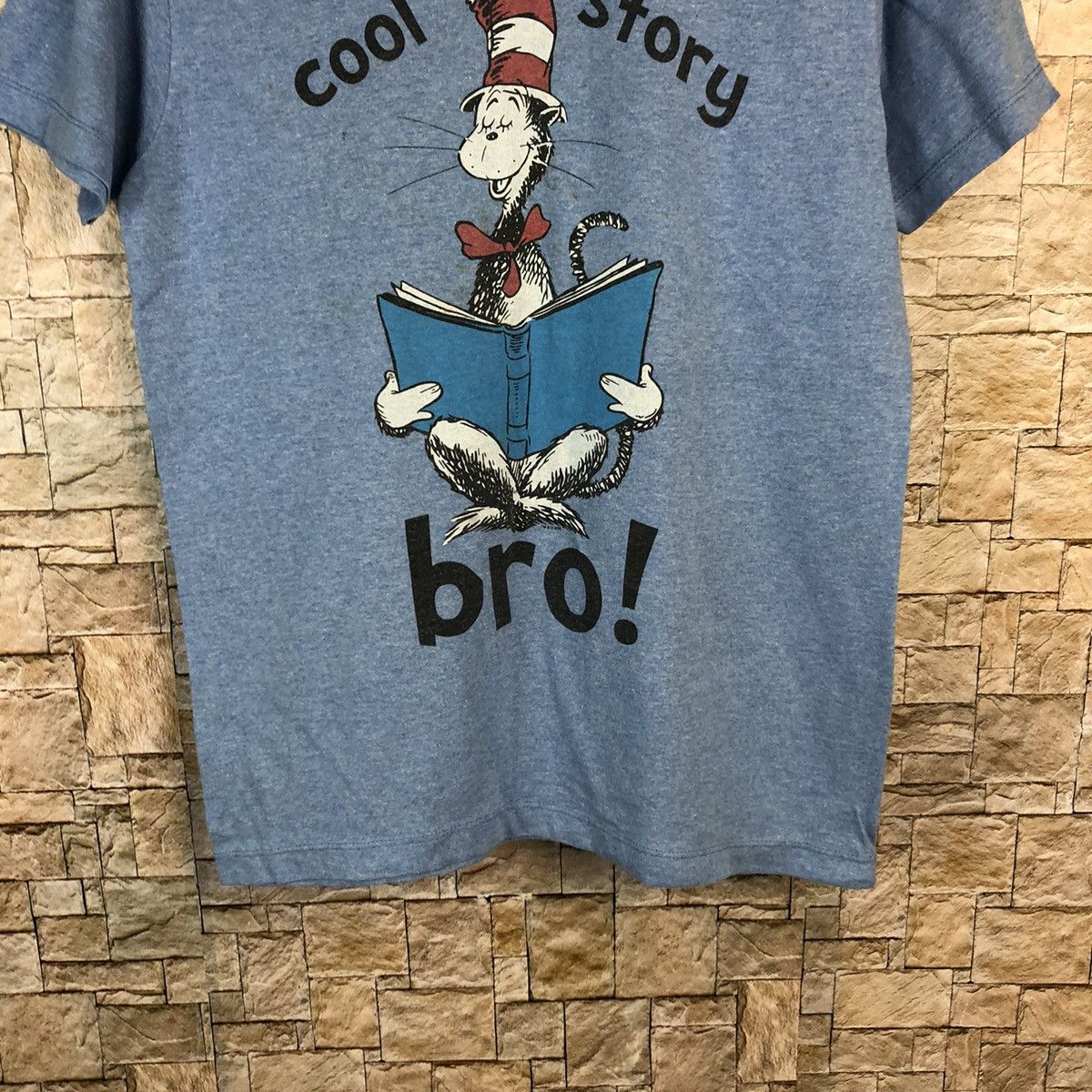 Cartoon Network Welovefire cool story bro Blue T-Shirt #A536 Size US M / EU 48-50 / 2 - 3 Thumbnail