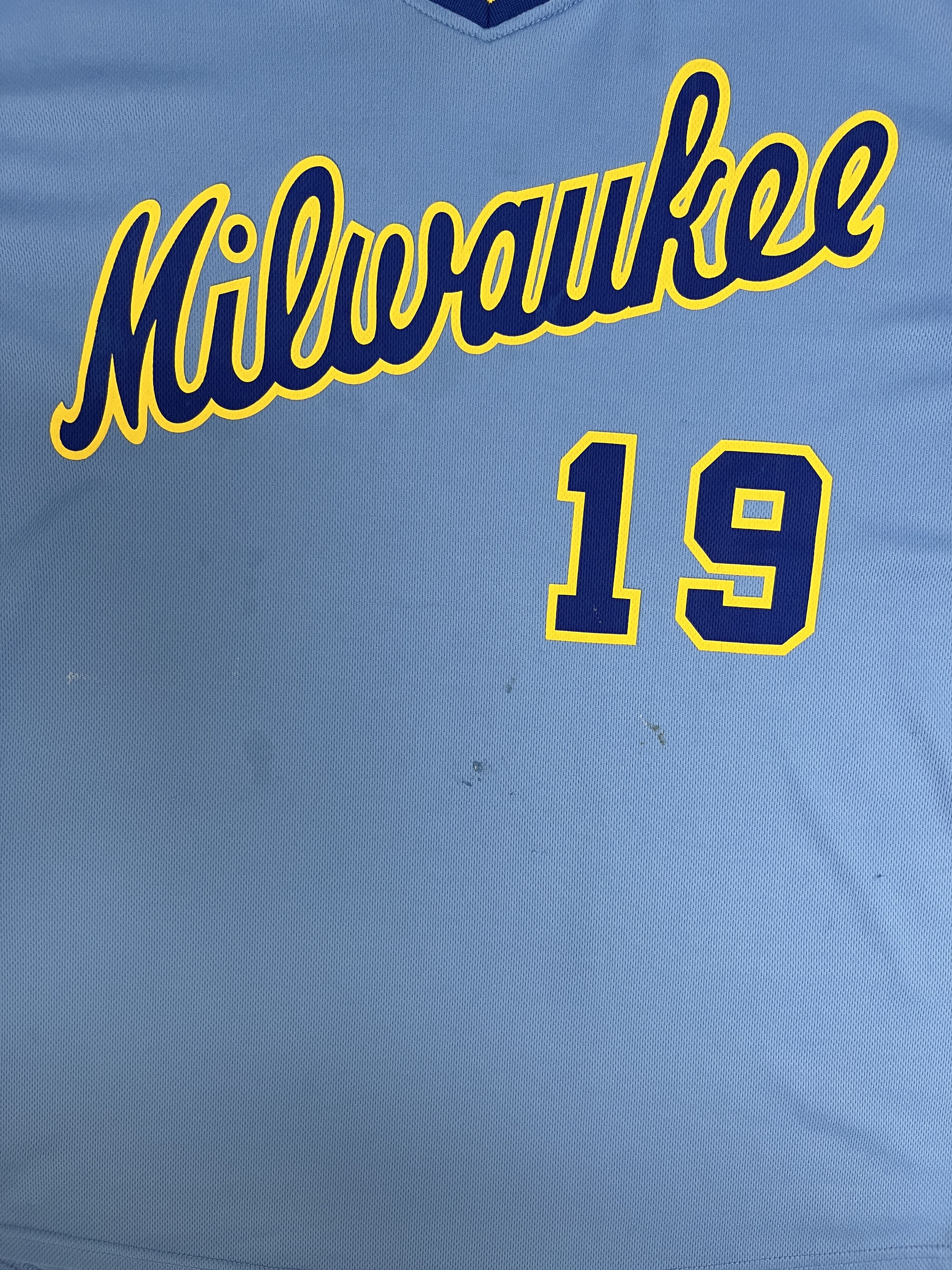 Other Milwaukee Brewers Retro Blue Baseball Jersey Size US XL / EU 56 / 4 - 2 Thumbnail