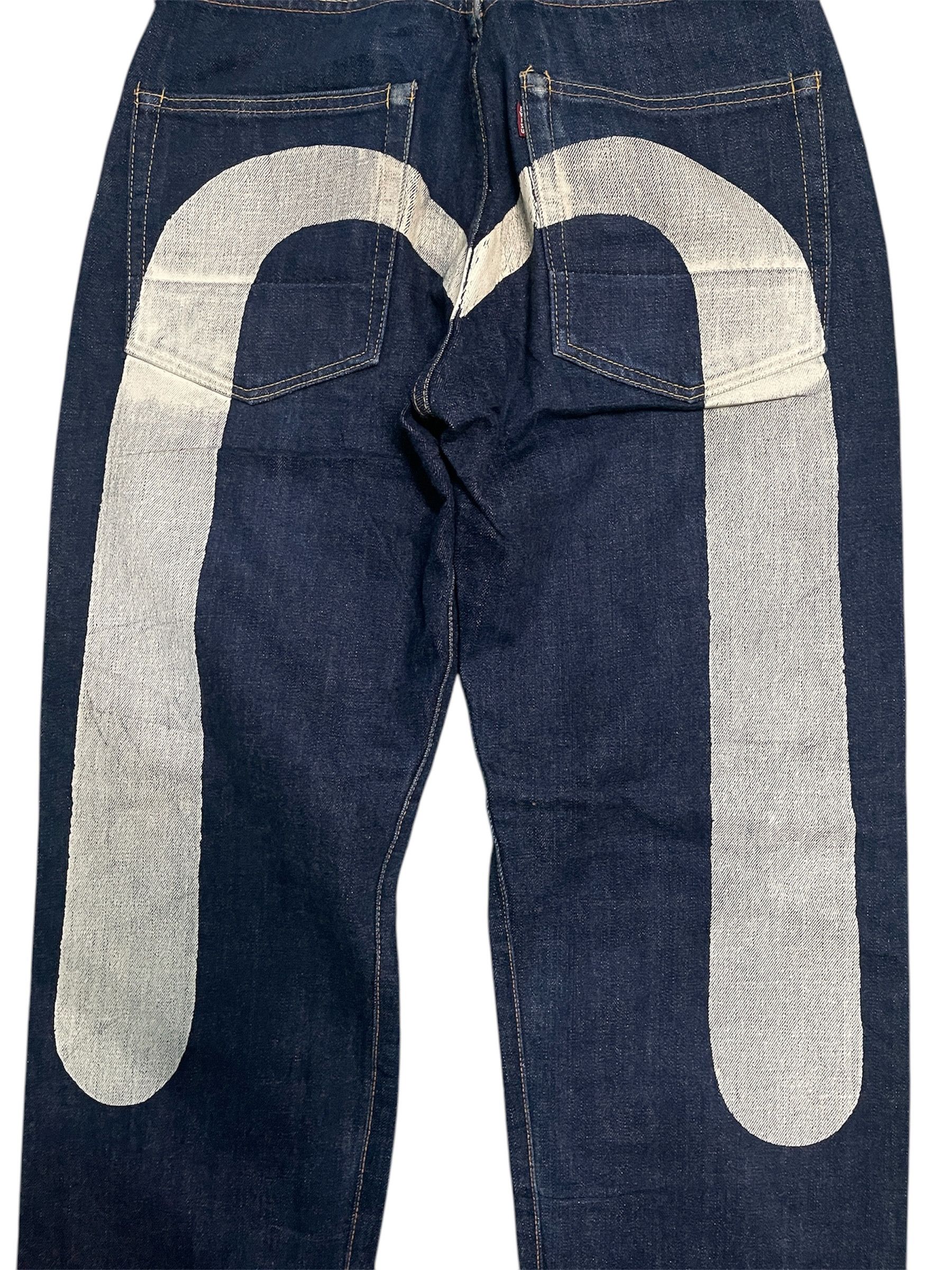 Evisu × Japanese Brand × Vintage Vintage Evisu no 2 special denim selvedge Jeans Size US 32 / EU 48 - 3 Thumbnail