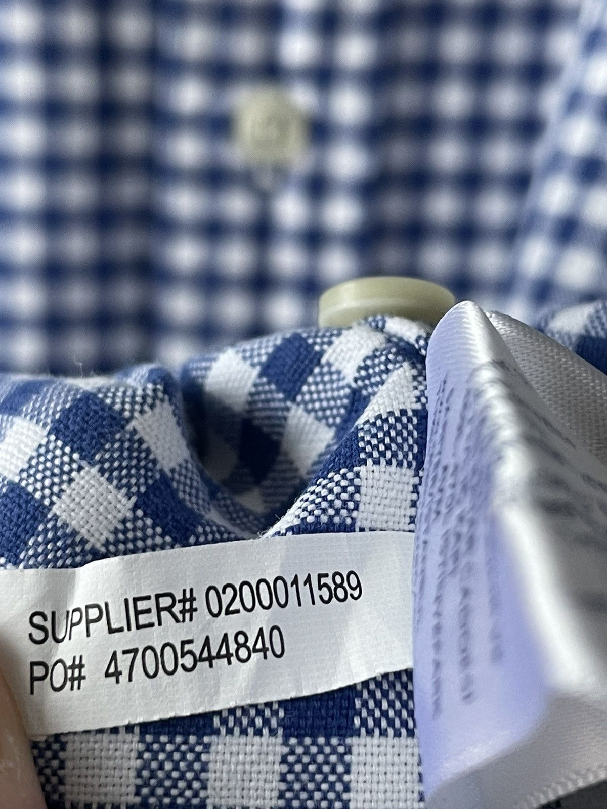 Polo Ralph Lauren × Ralph Lauren × Vintage Vintage Polo Ralph Lauren Shirt Button Up Flannel Blue/White Size US L / EU 52-54 / 3 - 14 Thumbnail