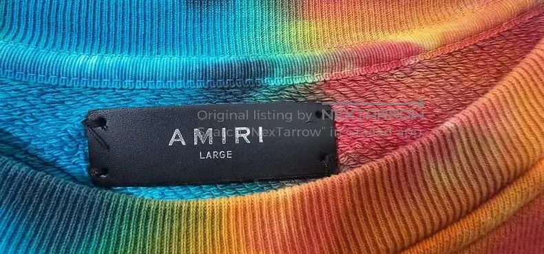 Amiri AMIRI Tie. Size US L / EU 52-54 / 3 - 3 Thumbnail