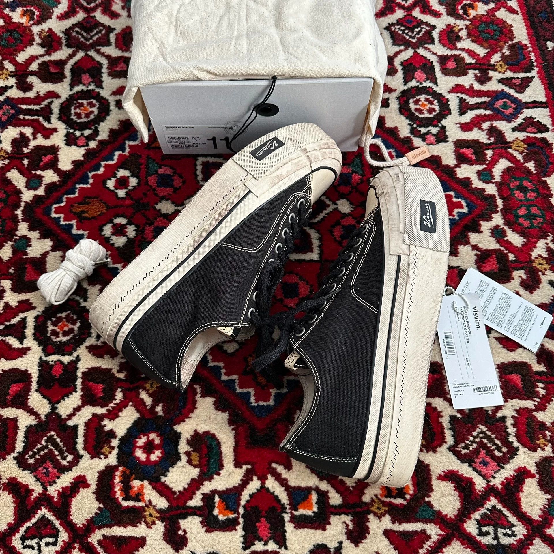 Visvim visvim 22aw skagway canvas shoes size 11 9.88 new Size US 11 / IT 41 - 5 Thumbnail