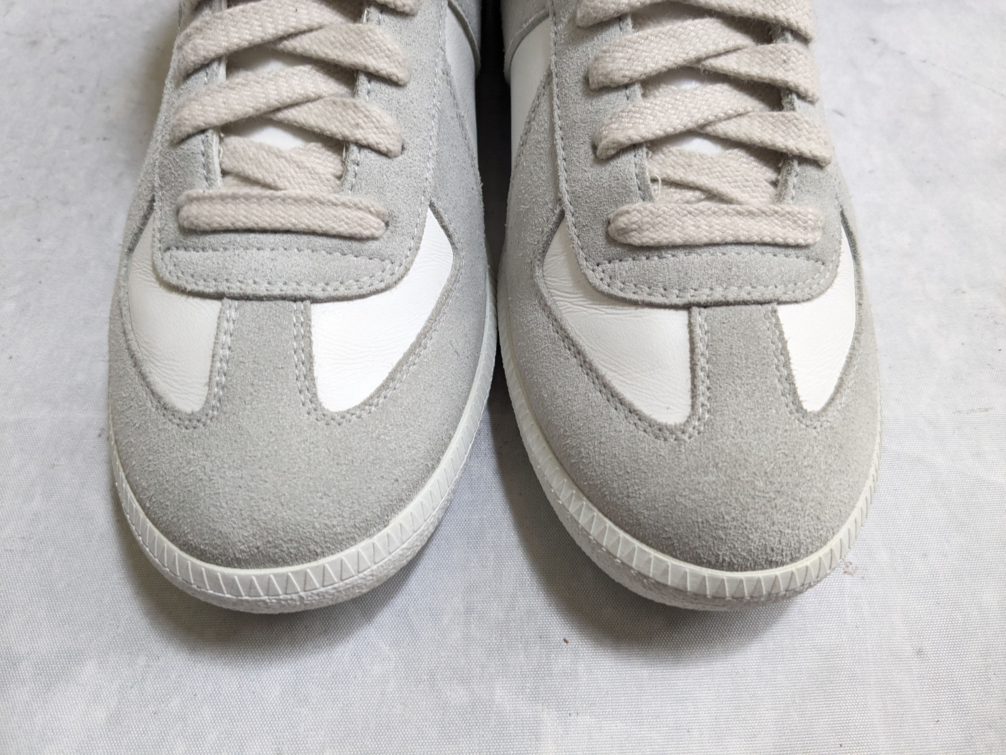 Maison Margiela Maison Margiela GAT Replica White Gray 9 42 High Tops Size US 9 / EU 42 - 6 Thumbnail