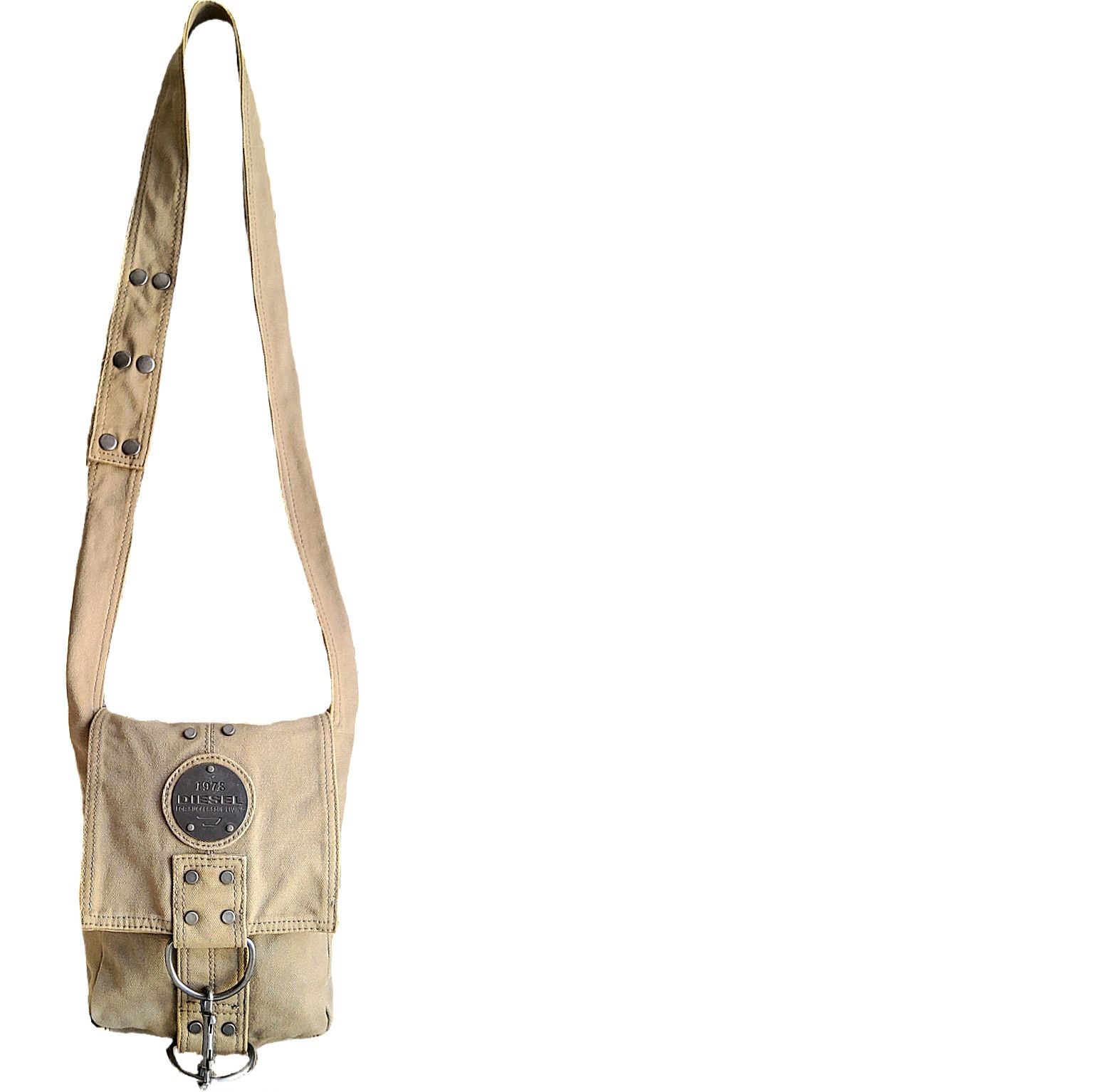 Diesel Diesel vintage y2k cargo hardware logo crossbody denim bag Size ONE SIZE - 2 Thumbnail