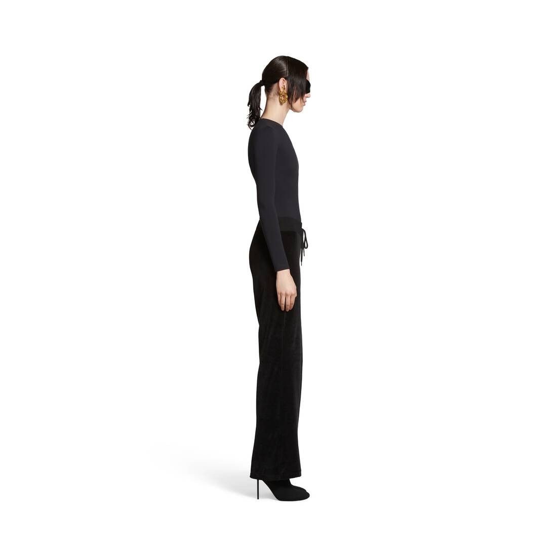 Balenciaga o1bcso1str0525 Low-Waist Joggers in Black Size 28" / US 6 / IT 42 - 3 Thumbnail