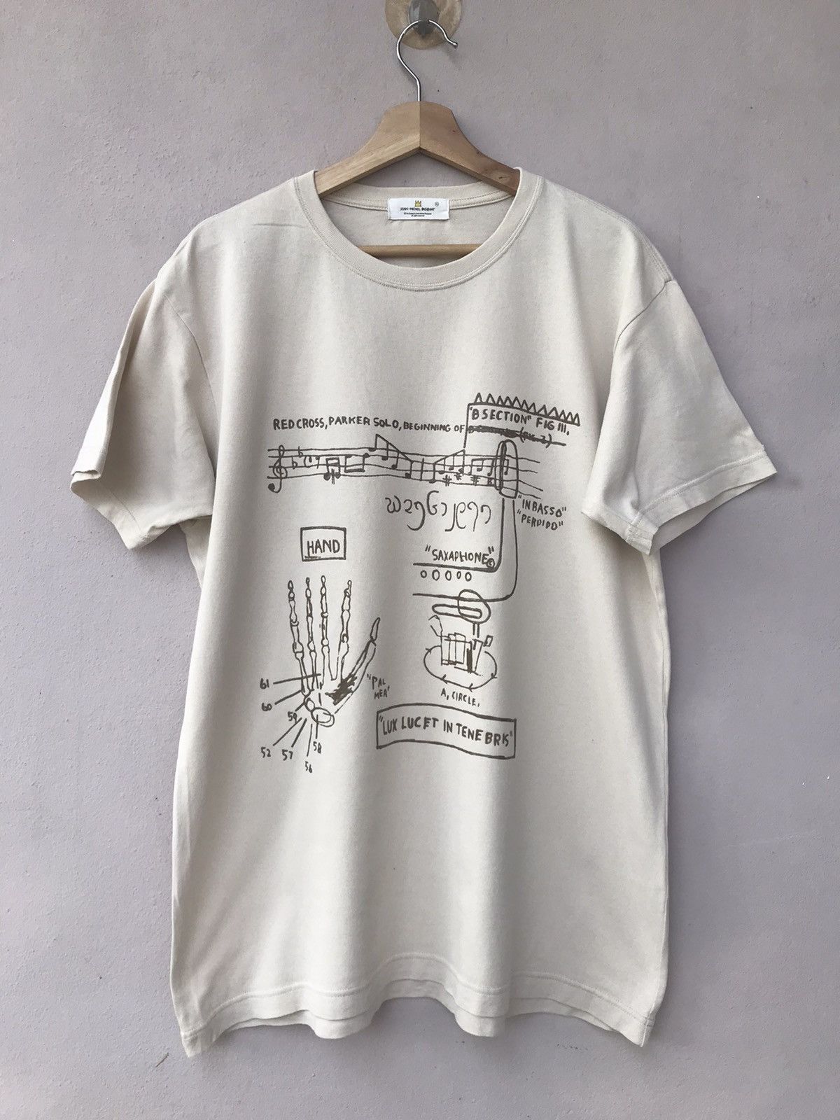 Jean-Michel Basquiat Vintage Jean Michel Basquiat x Uniqlo Tees Size US XL / EU 56 / 4 - 1 Thumbnail